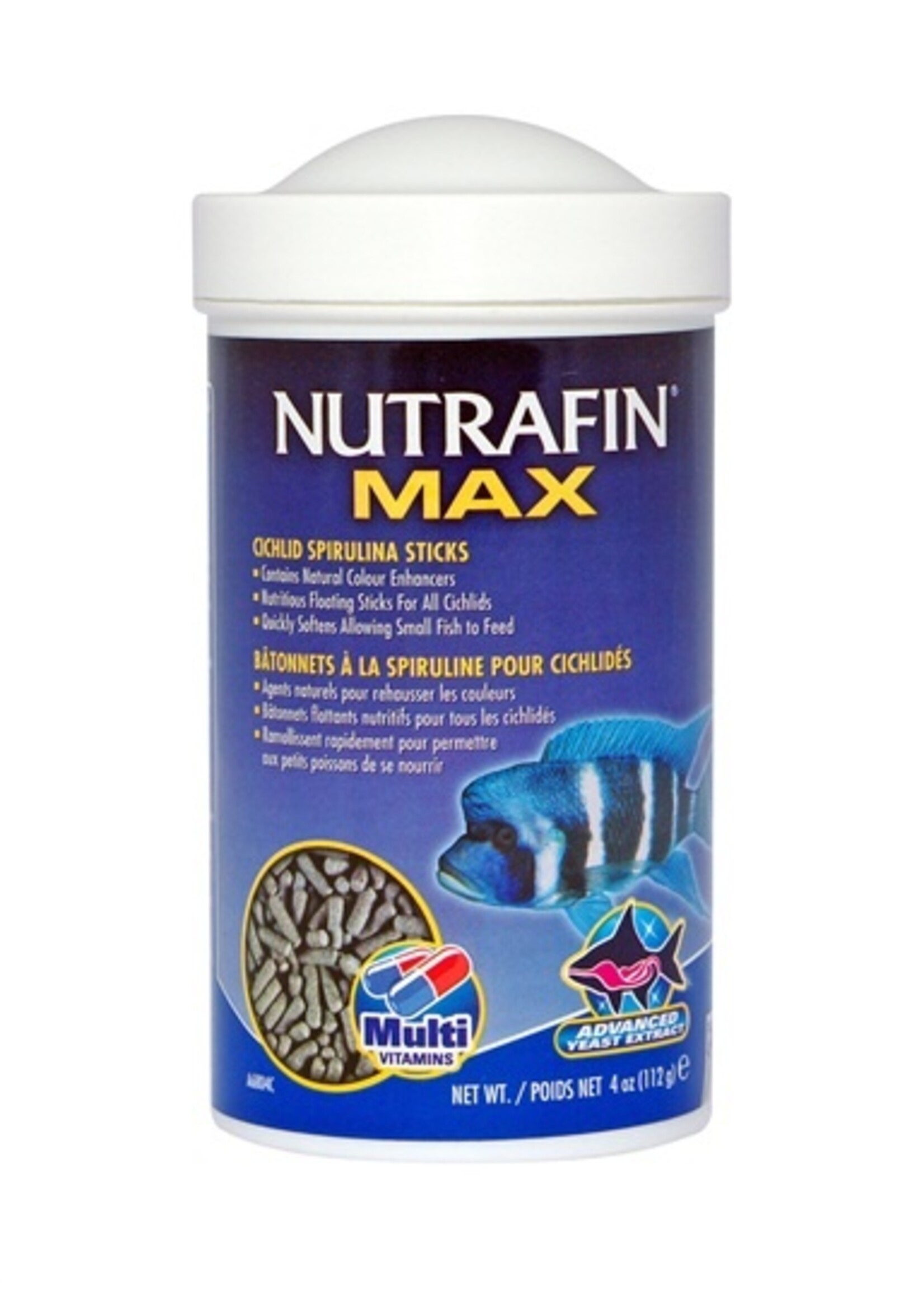 Nutrafin Nutrafin Max Cichlid Spirulina Meal Sticks