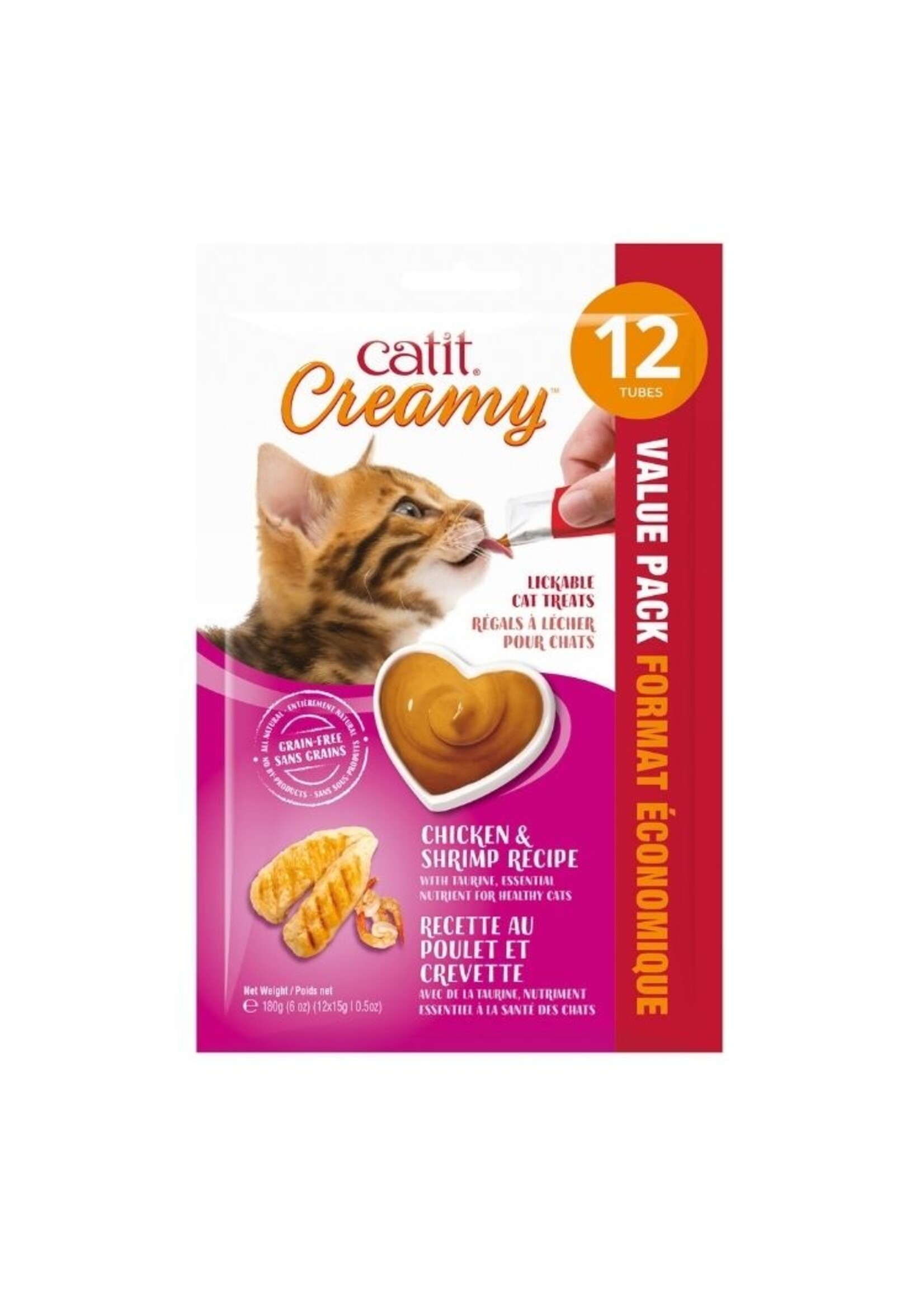 Catit Catit Creamy Lickable Cat Treat 12pack