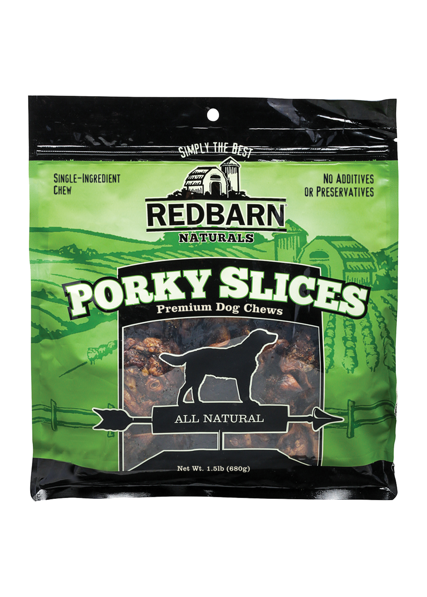 Redbarn Redbarn Porky Slices 1.5lbs
