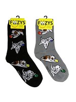 Foozys Foozys Sock Playful Puppies Grey