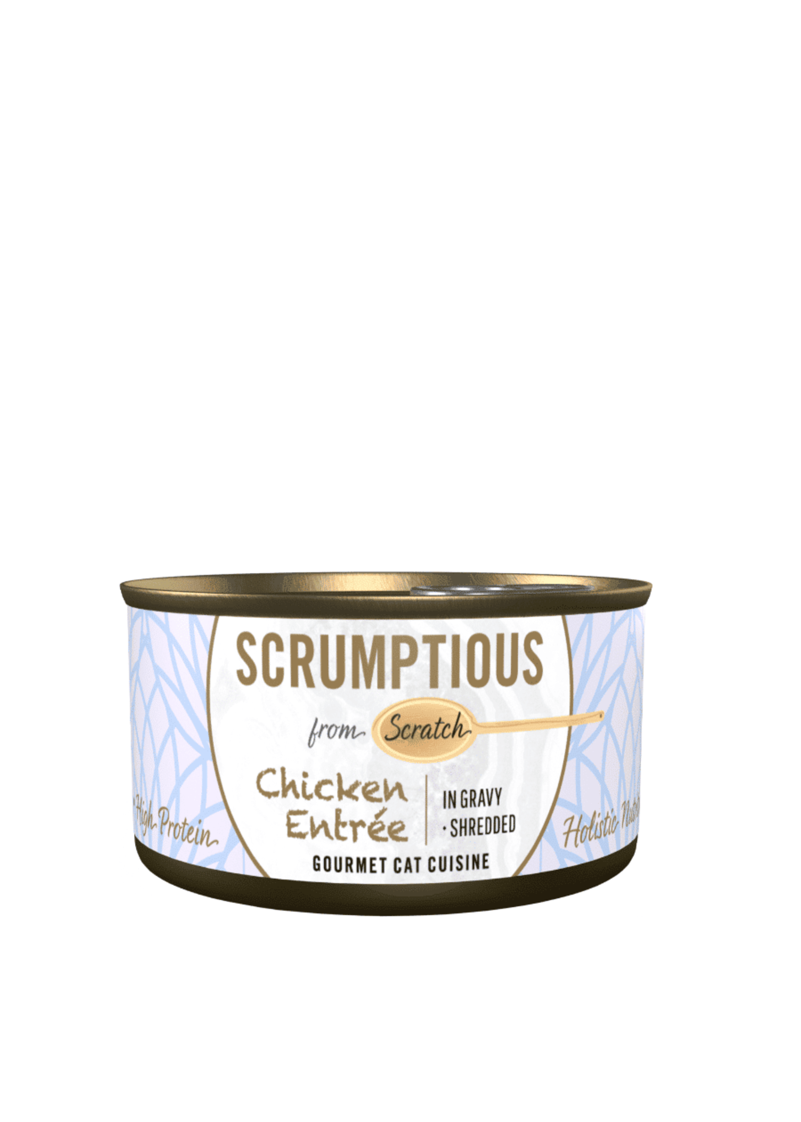 Scrumptious Scrumptious Cat Dinner in Gravy Flaked 2.8oz Chicken Entree