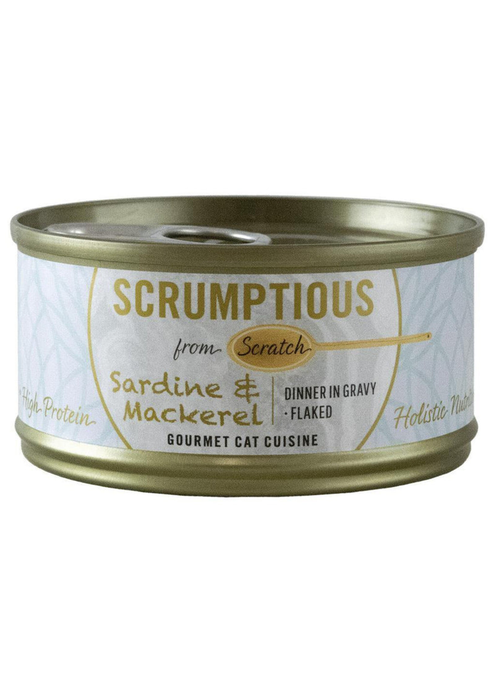 Scrumptious Scrumptious Cat Dinner in Gravy Flaked 2.8oz