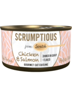 Scrumptious Scrumptious Cat Dinner in Gravy Flaked 2.8oz Chicken & Salmon