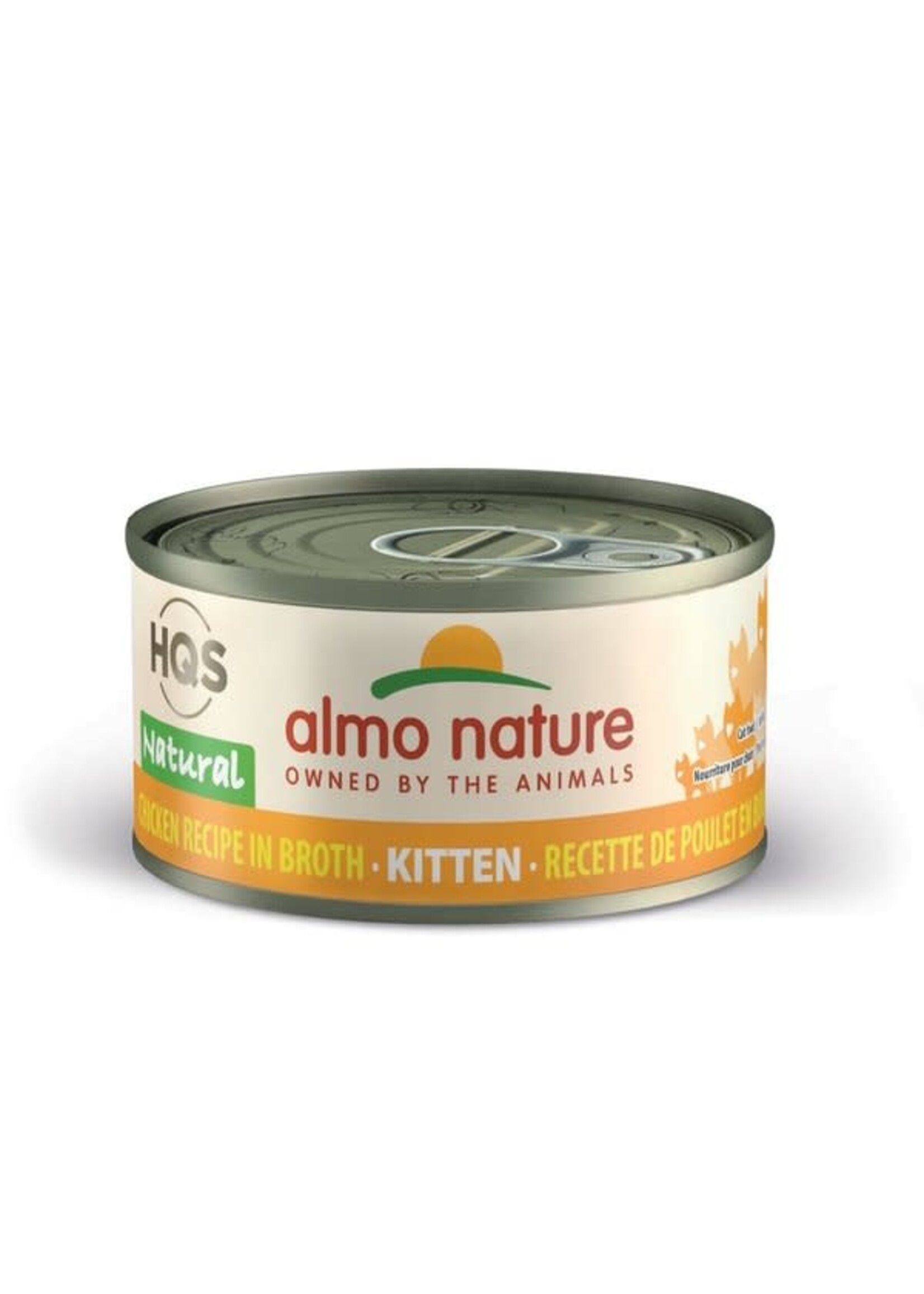 almo Nature Almo Nature Kitten HQS Natural Chicken 70gm