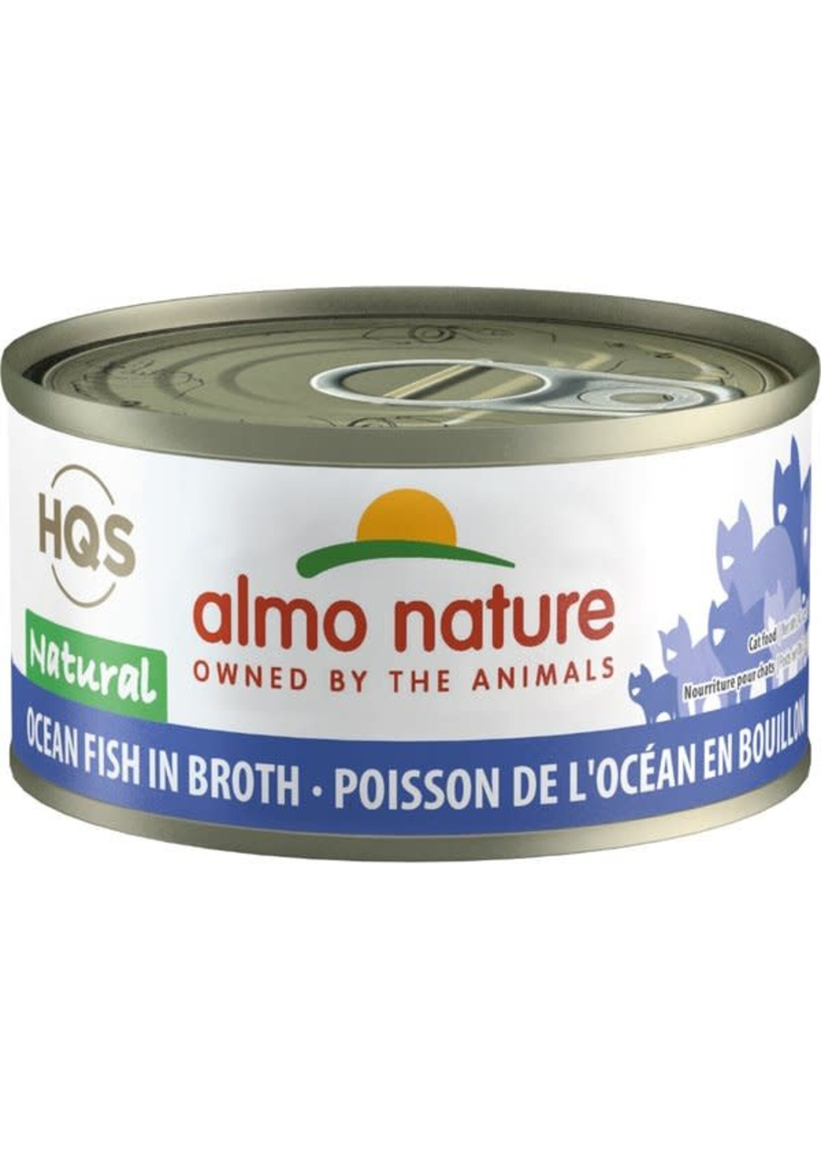 almo Nature Almo Nature Cat HQS Natural Ocean Fish in Broth 70gm
