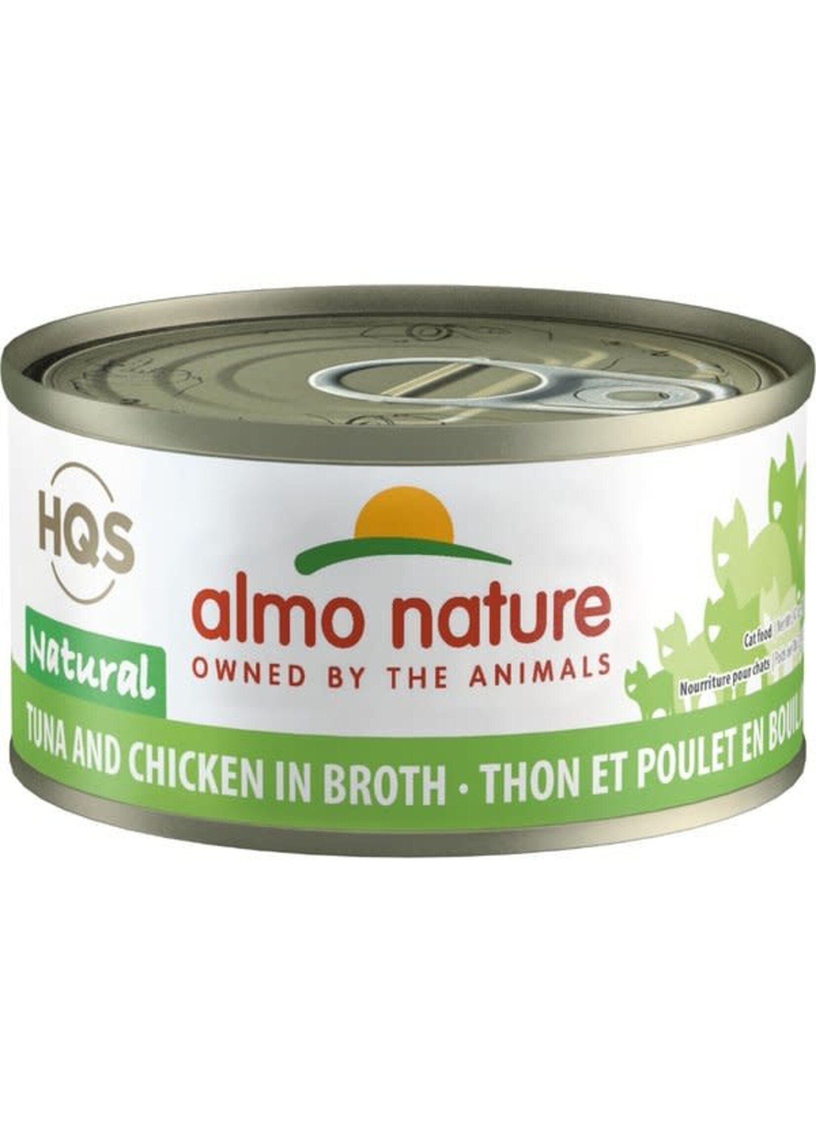 almo Nature Almo Nature Cat HQS Natural Tuna & Chicken in Broth 24/70gm