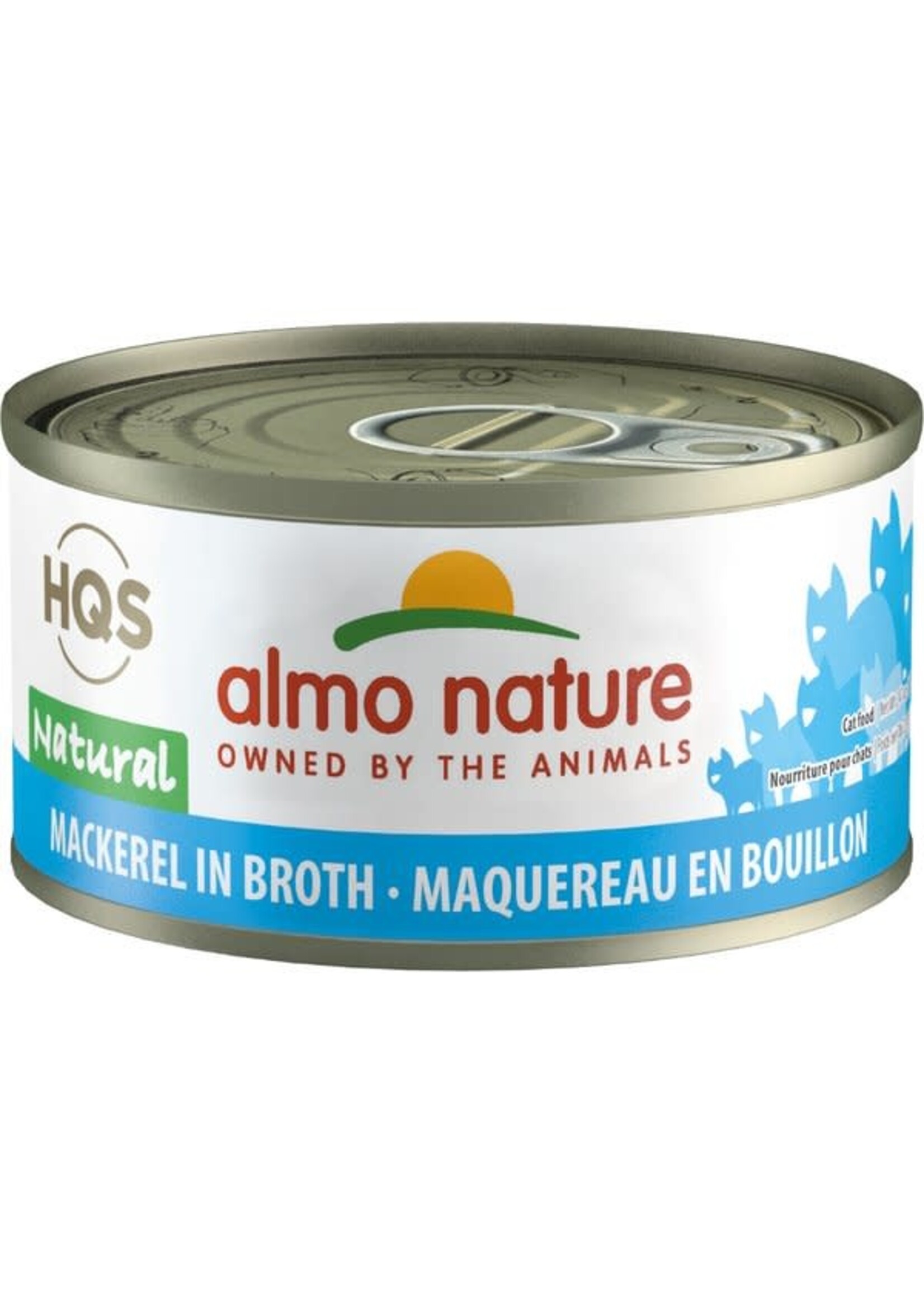 almo Nature Almo Nature Cat HQS Natural Mackerel in Broth 70gm
