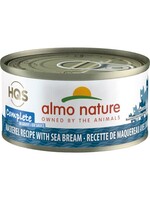 almo Nature Almo Nature Cat HQS Complete Mackerel w/ Sea Bream in Gravy 70gm
