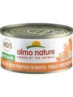 almo Nature Almo Nature Cat HQS Natural Chicken W/ Pumpkin in Broth 70gm