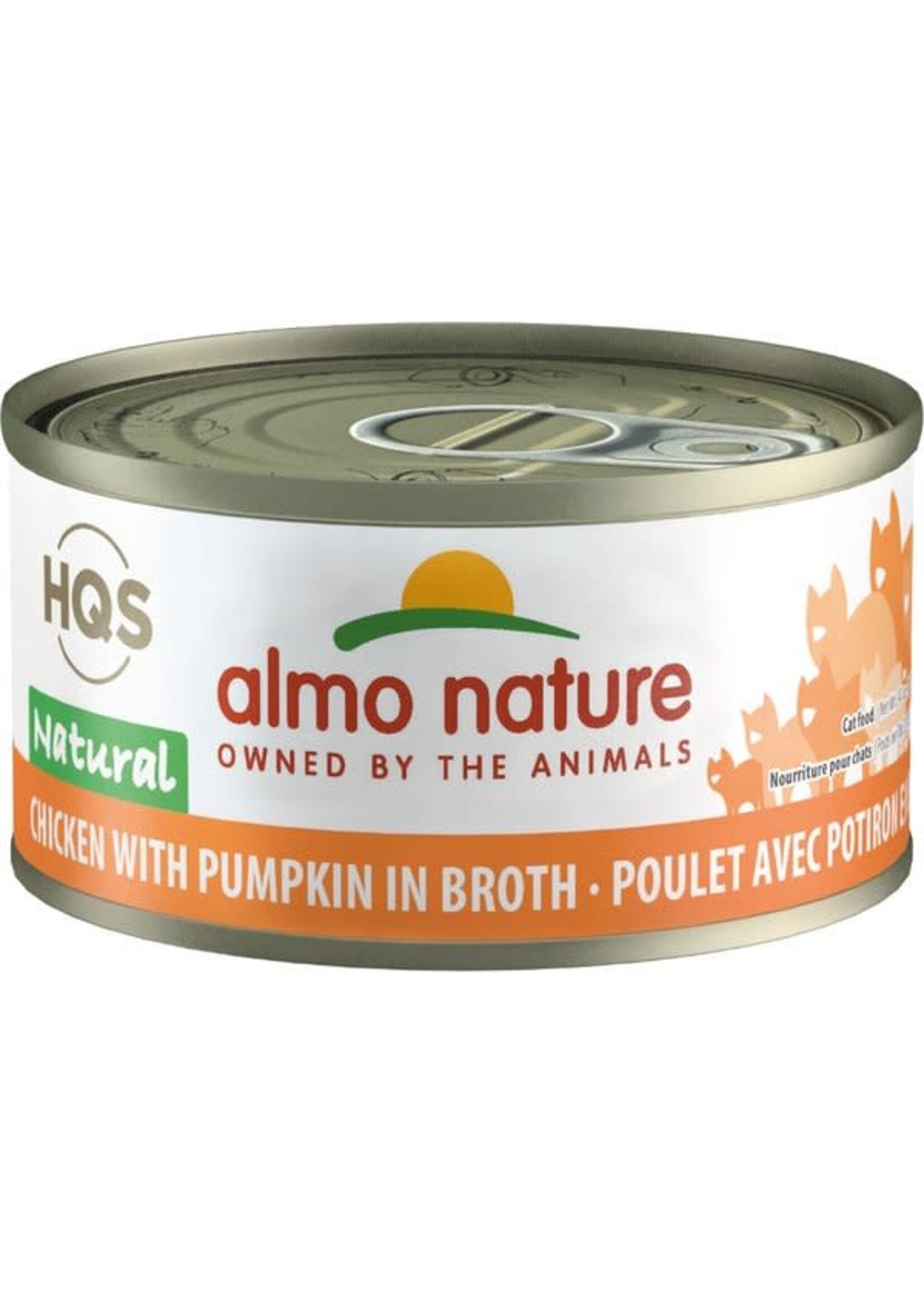 almo Nature Almo Nature Cat HQS Natural Chicken W/ Pumpkin in Broth70gm