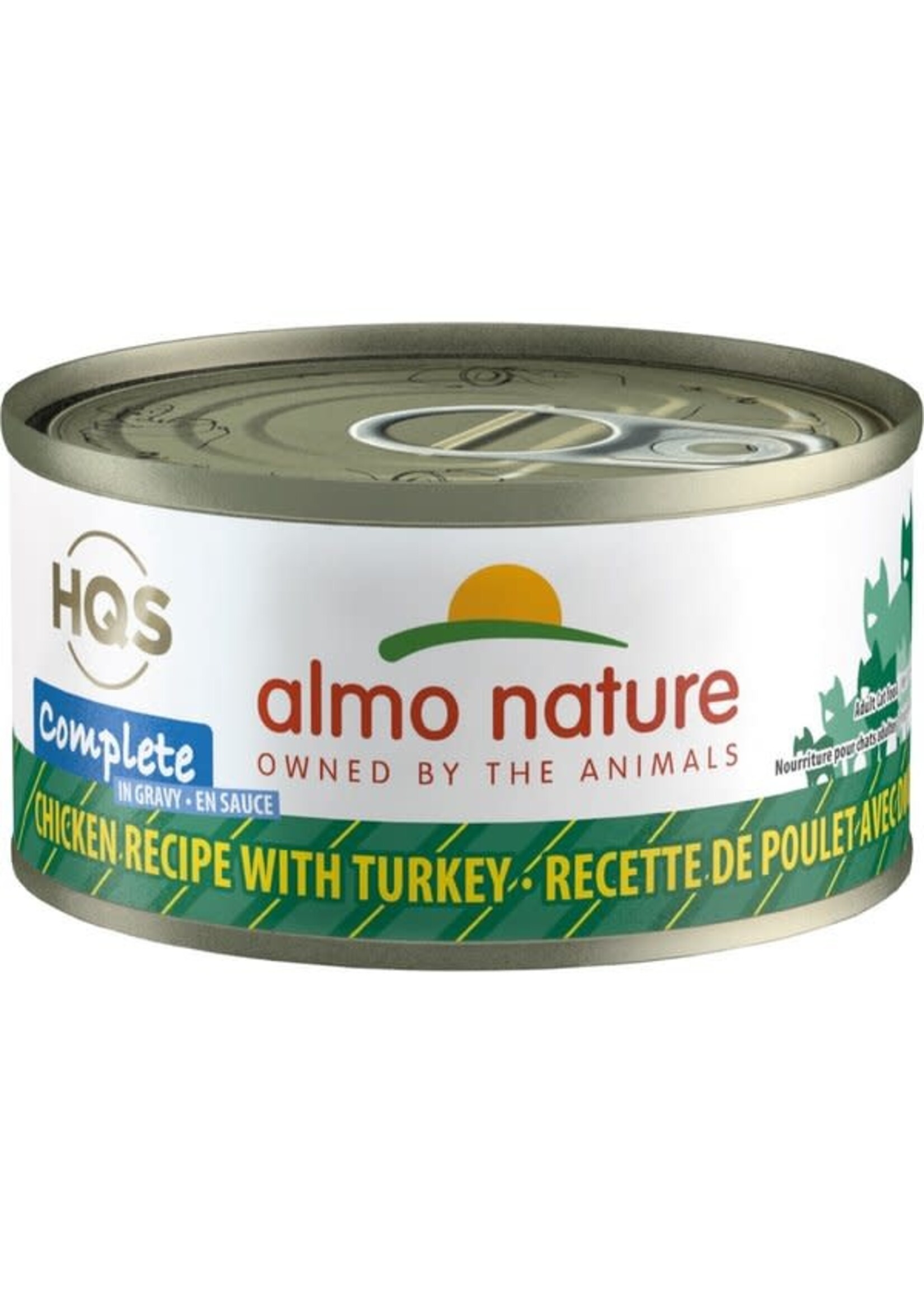 almo Nature Almo Nature Cat HQS Complete Chicken w/ Turkey in Gravy 70gm