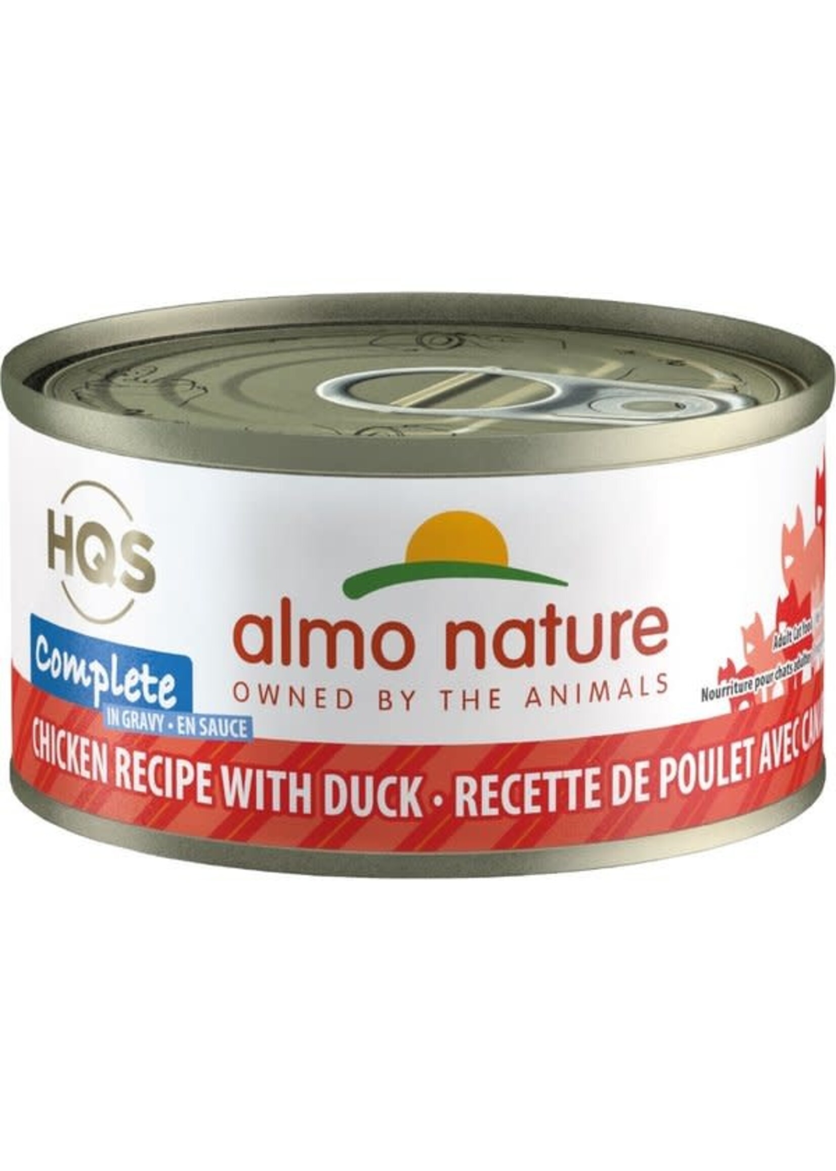almo Nature Almo Nature Cat HQS Complete Chicken w/ Duck in Gravy 70gm