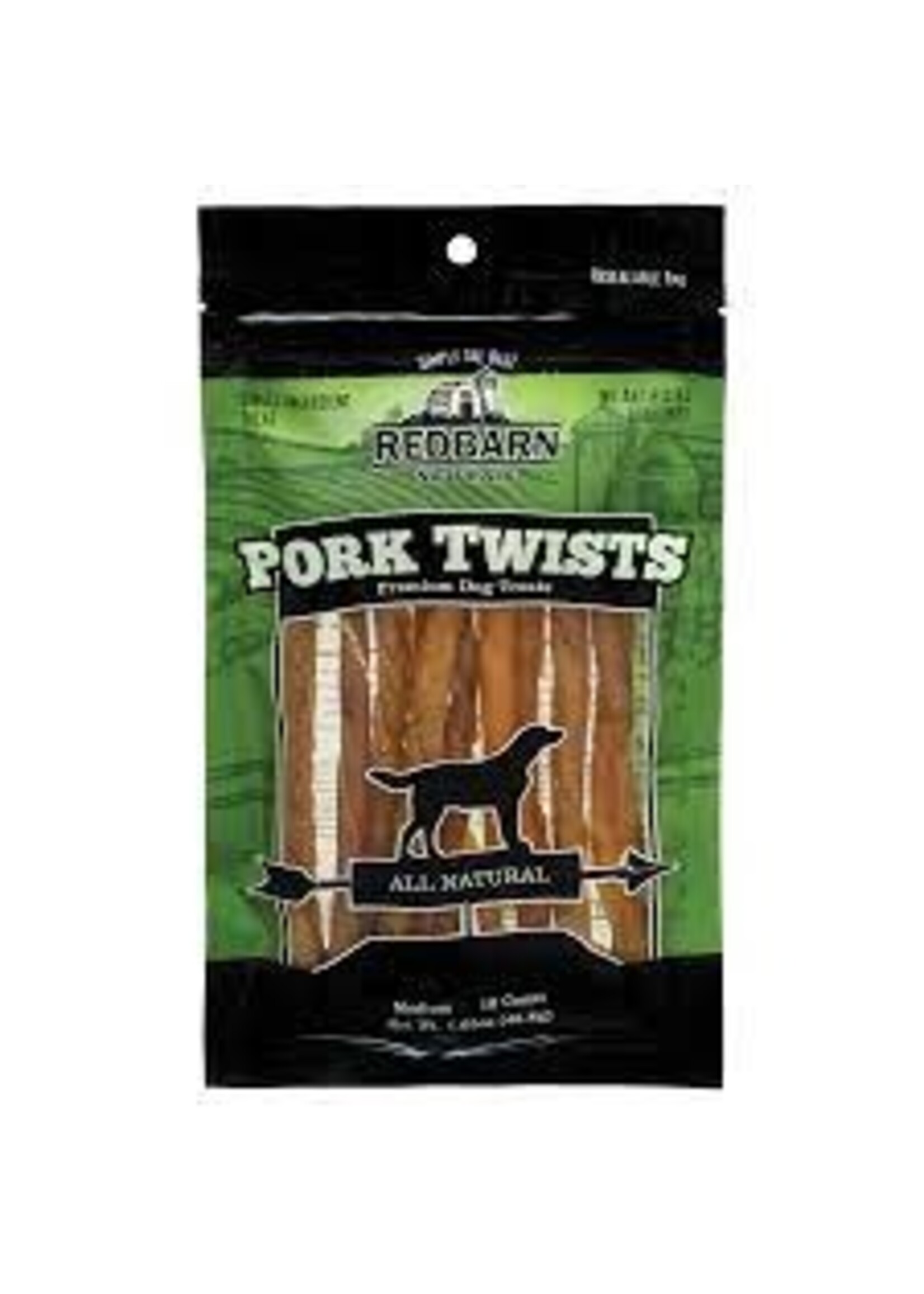 Redbarn Redbarn Pork Skin Twist 10ct
