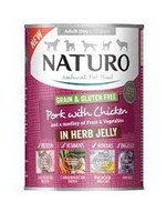 Naturo Naturo Grain & Gluten Free Pork & Chicken w/ Veg 390g