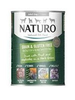 Naturo Naturo Dog Can Duck w/ Blueberries 390g