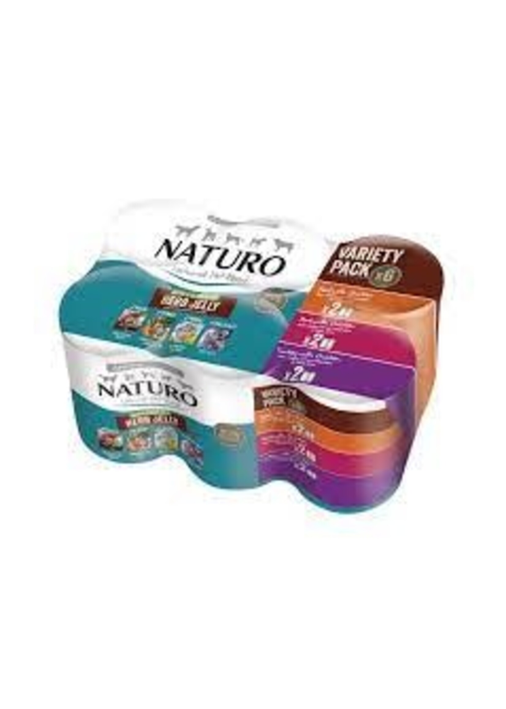 Naturo Naturo Grain Free Jelly Variety 390g 6pack