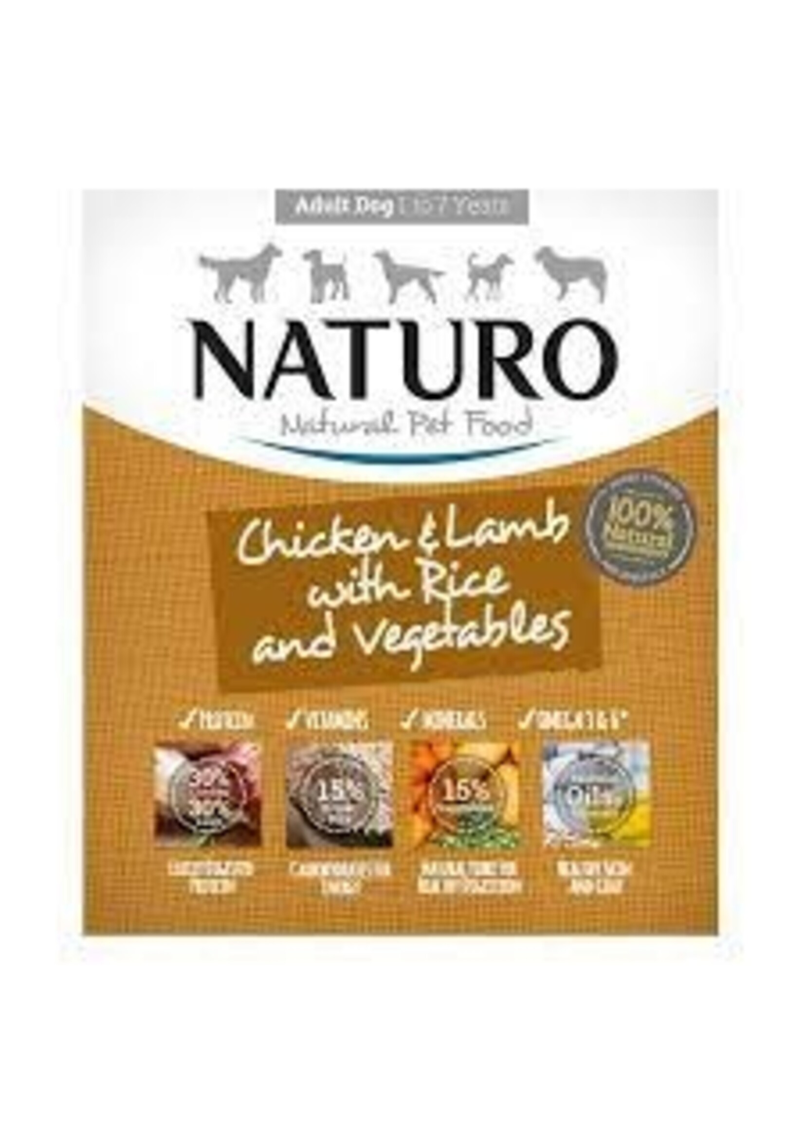 Naturo Dog Chicken, Lamb & Rice w/ Vegetables 400g The Lloydminster