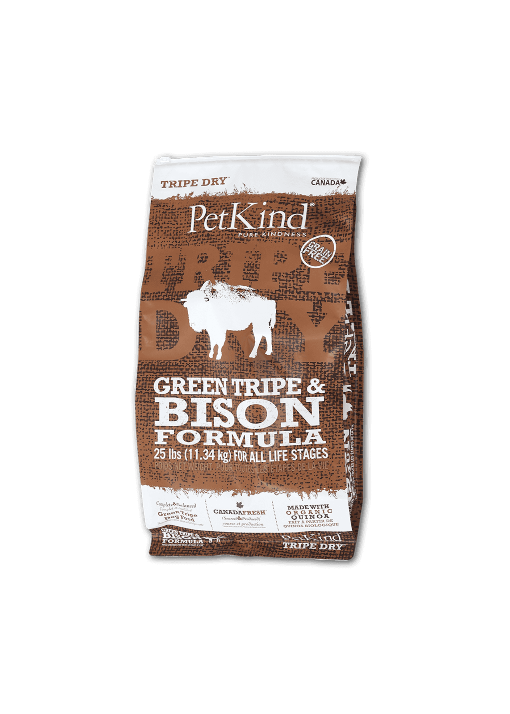 Petkind Petkind Dog Green Tripe & Bison Formula