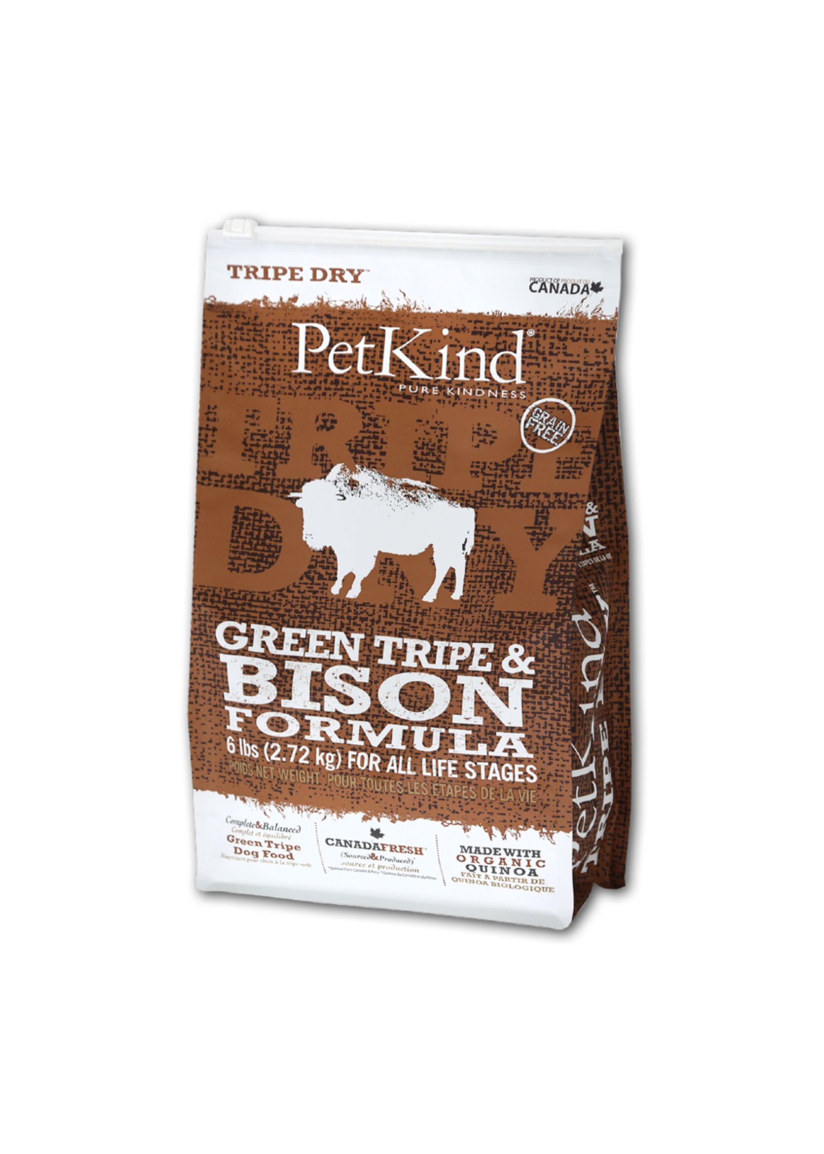 Petkind Petkind Dog Green Tripe & Bison Formula