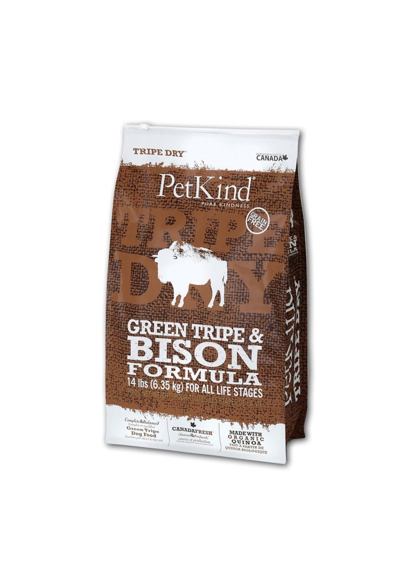 Petkind Petkind Dog Green Tripe & Bison Formula