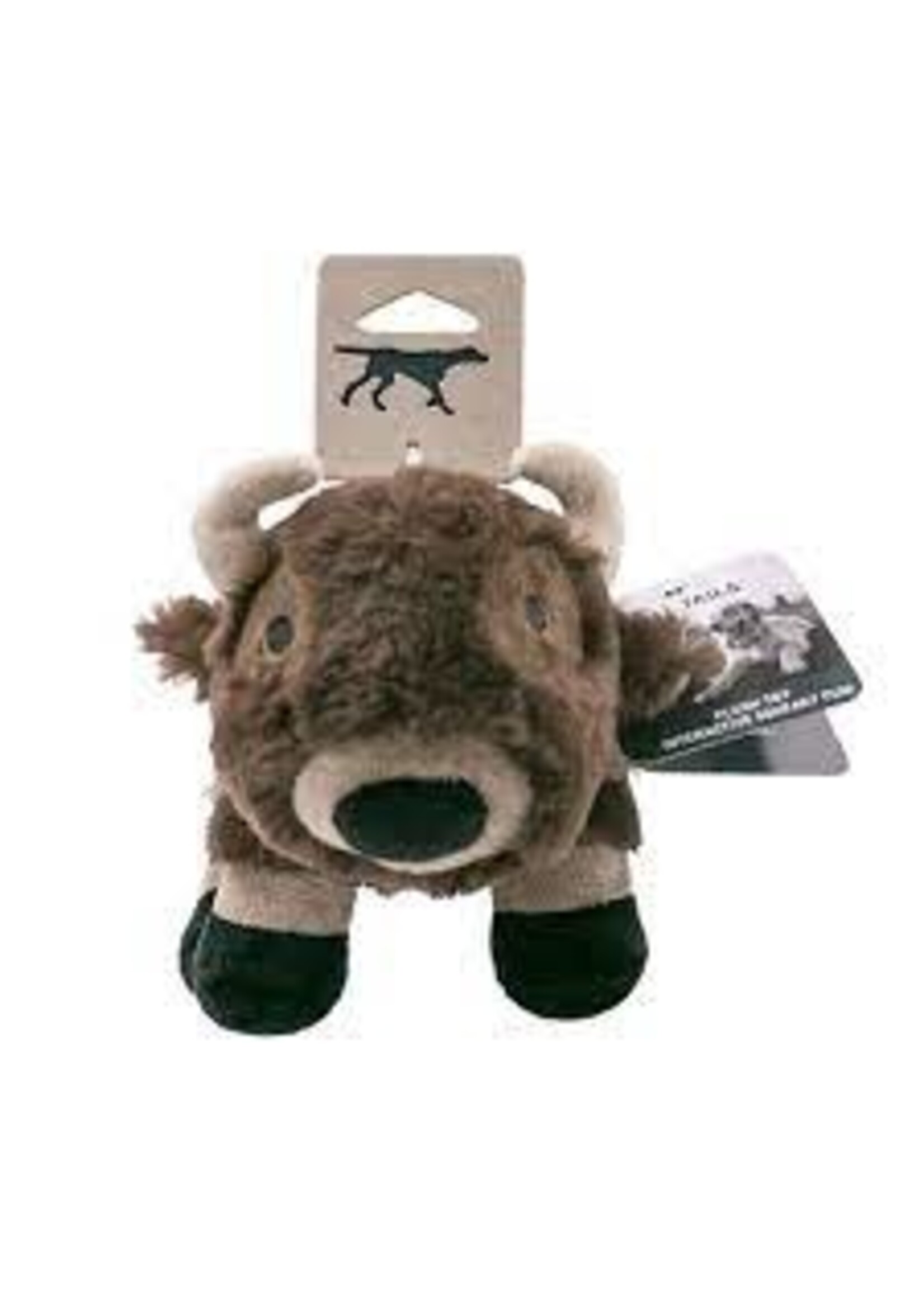 Tall Tails Tall Tails Plush Buffalo Squeaker Toy 9in