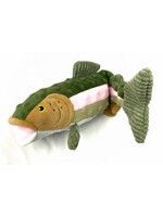 Tall Tails Tall Tails 15" Plush Rainbow Trout Twitchy Tail Multi Color