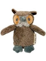 Tall Tails Tall Tails Plush Owl Squeaker Toy 5in