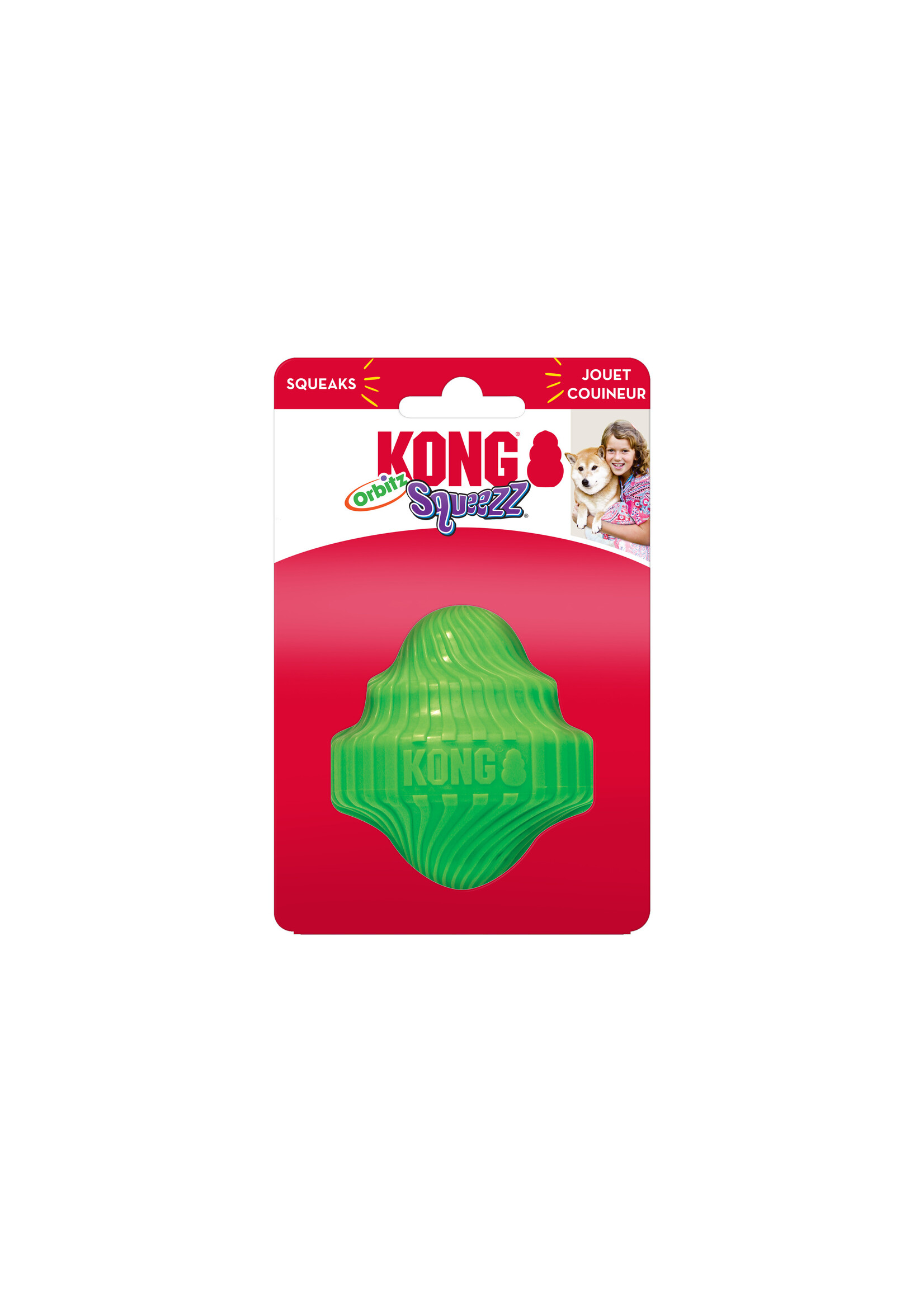 Kong Kong Squeezz Orbitz Spin Top Assorted