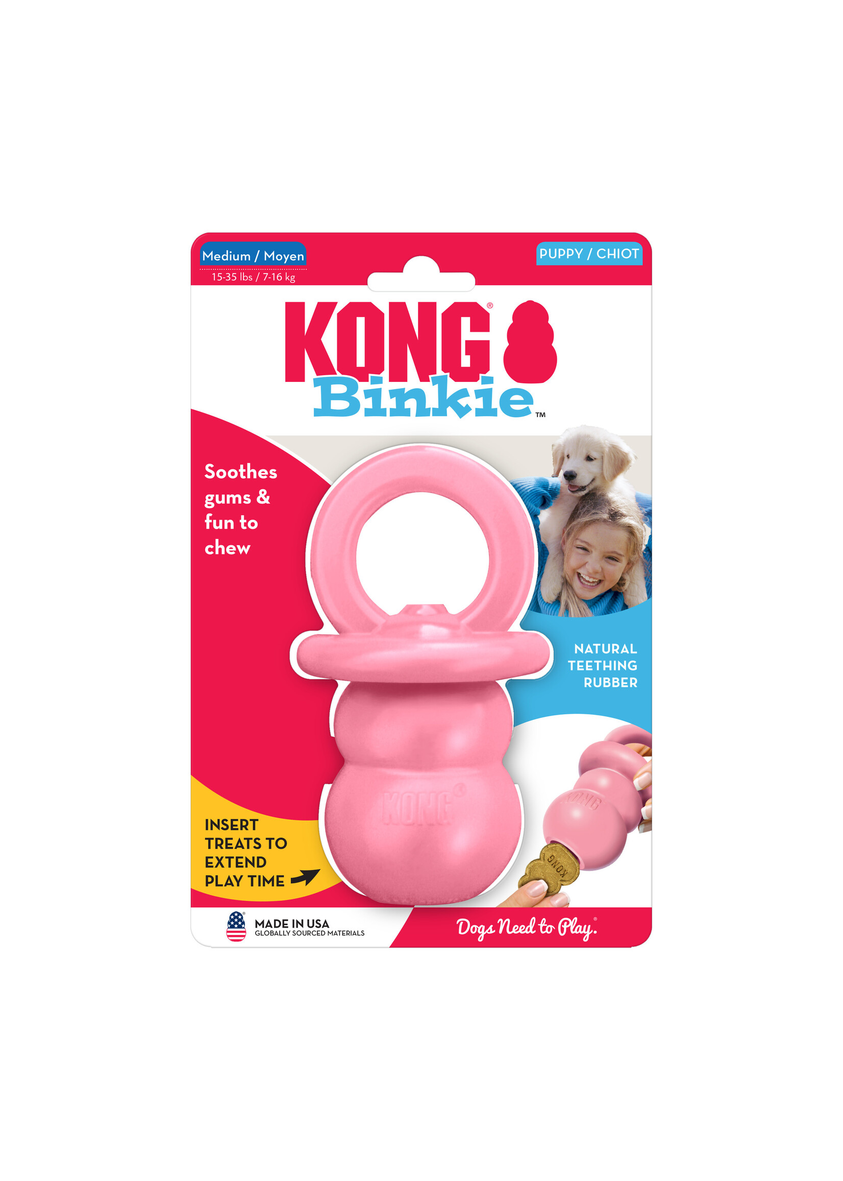 Kong Kong Binkie Pacifier Puppy