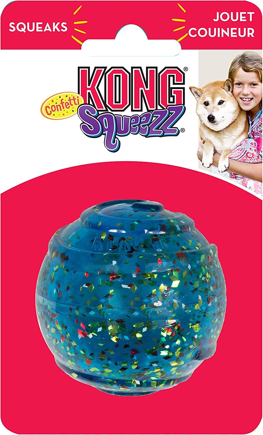Kong Squeezz Confetti Ball The Lloydminster Pet Pad Inc.