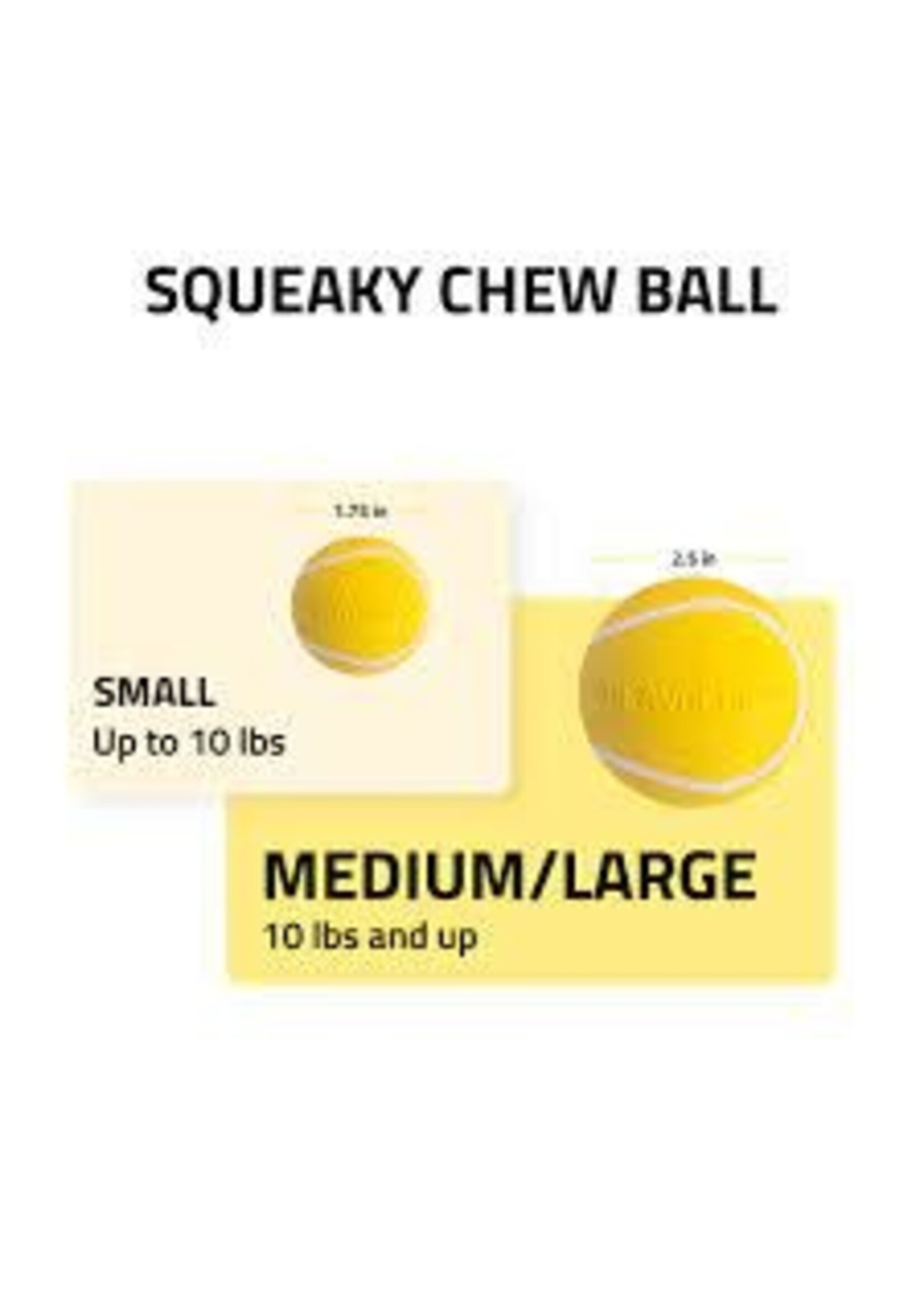 Playology Playology Squeaky Chew Ball