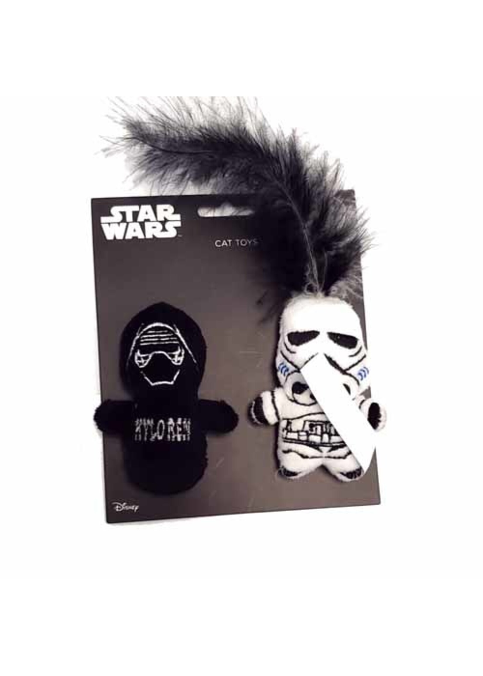 Silver Paw Silver Paw Star Wars Cat 2pc Toy Set w/ Catnip