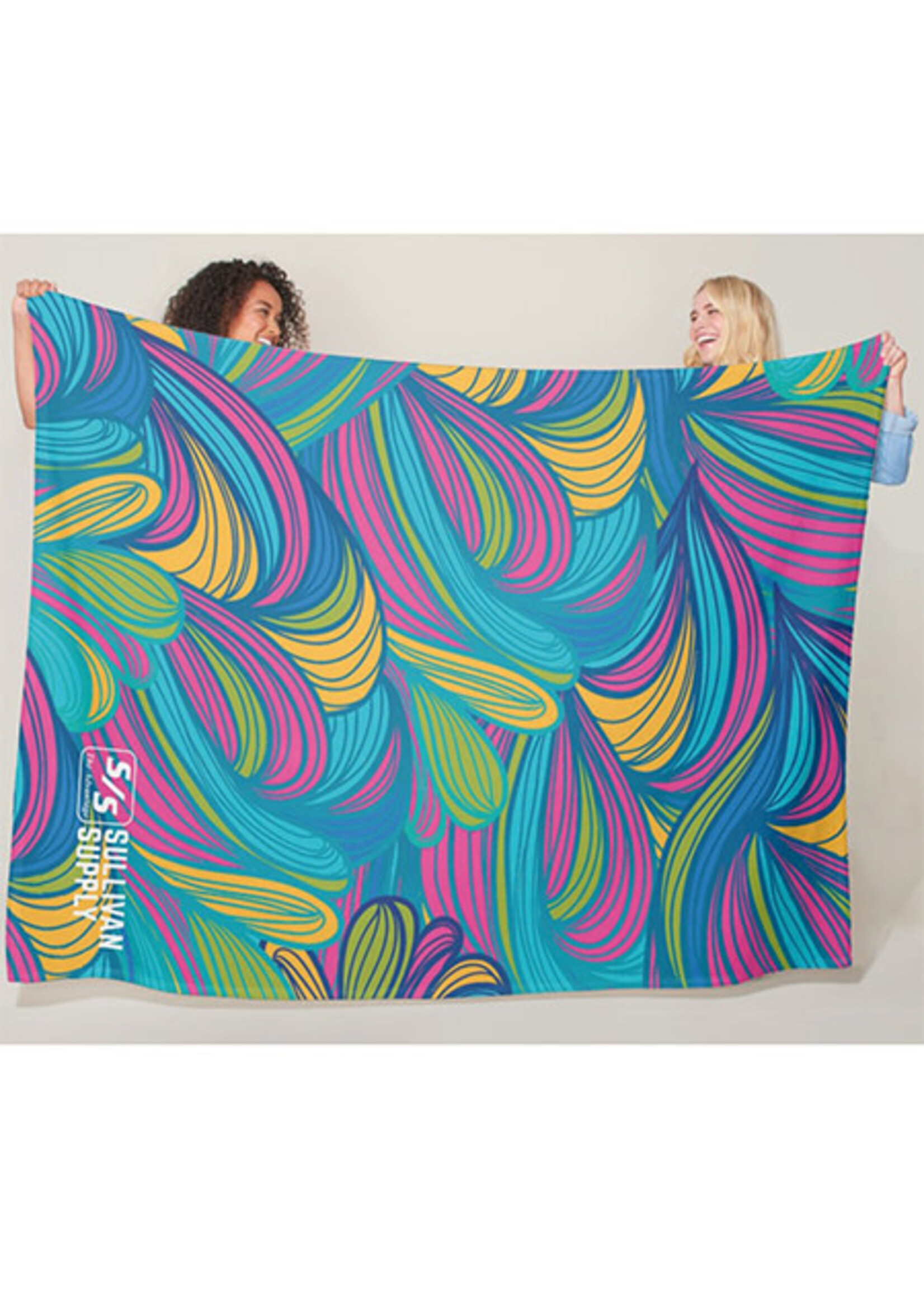 Sullivan Supply Sullivan Supply Flare Blanket 83 x 83" Polyester