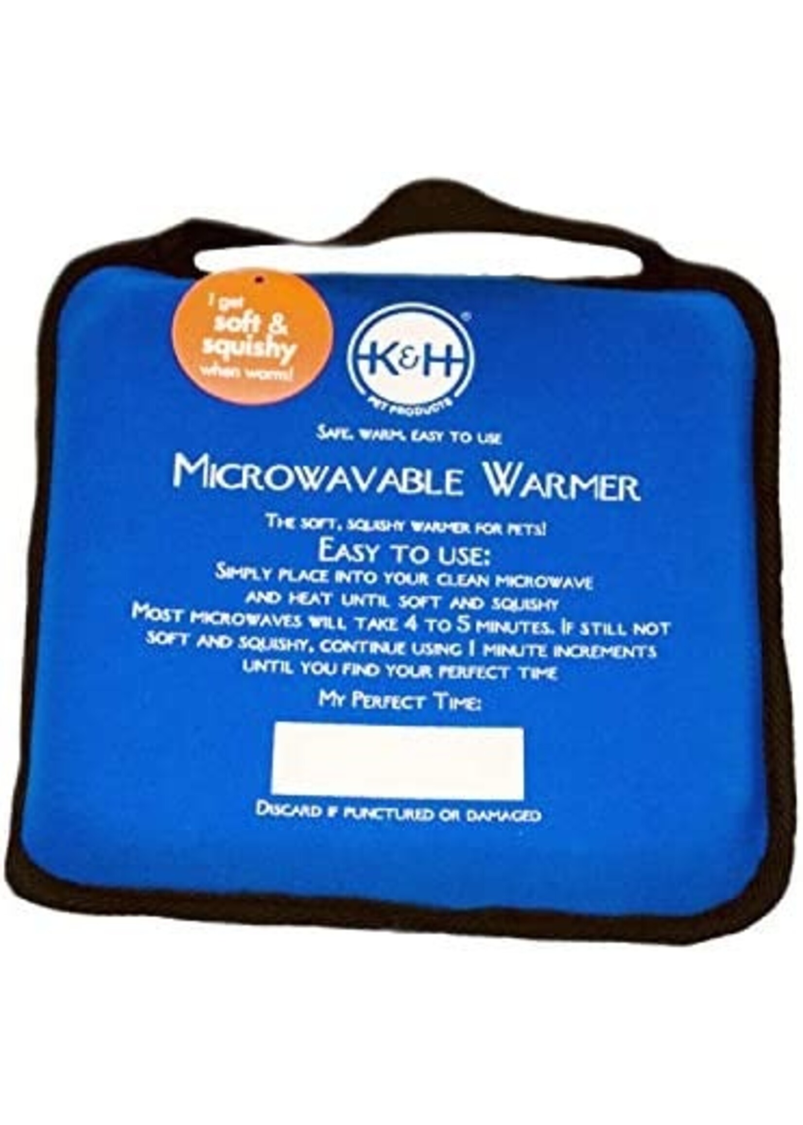 K&H Pet Products K&H Microwavable Pet Bed Warmer 9 x 9in