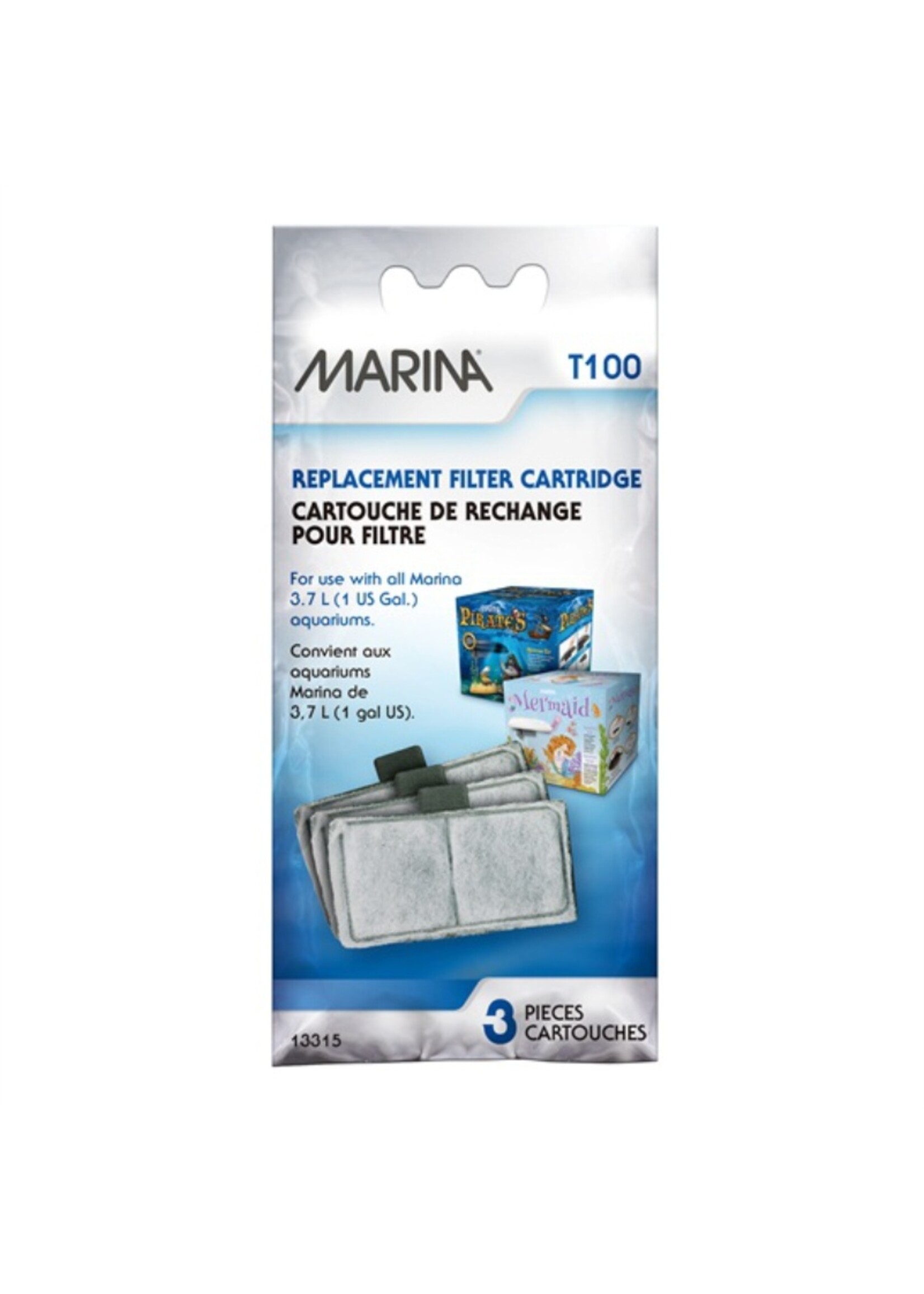 Marina Marina Top Filter Replacement Cartridge 3pk