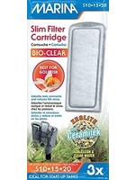Marina Marina Bio Clear Cartridge for Slim Filters 3pack