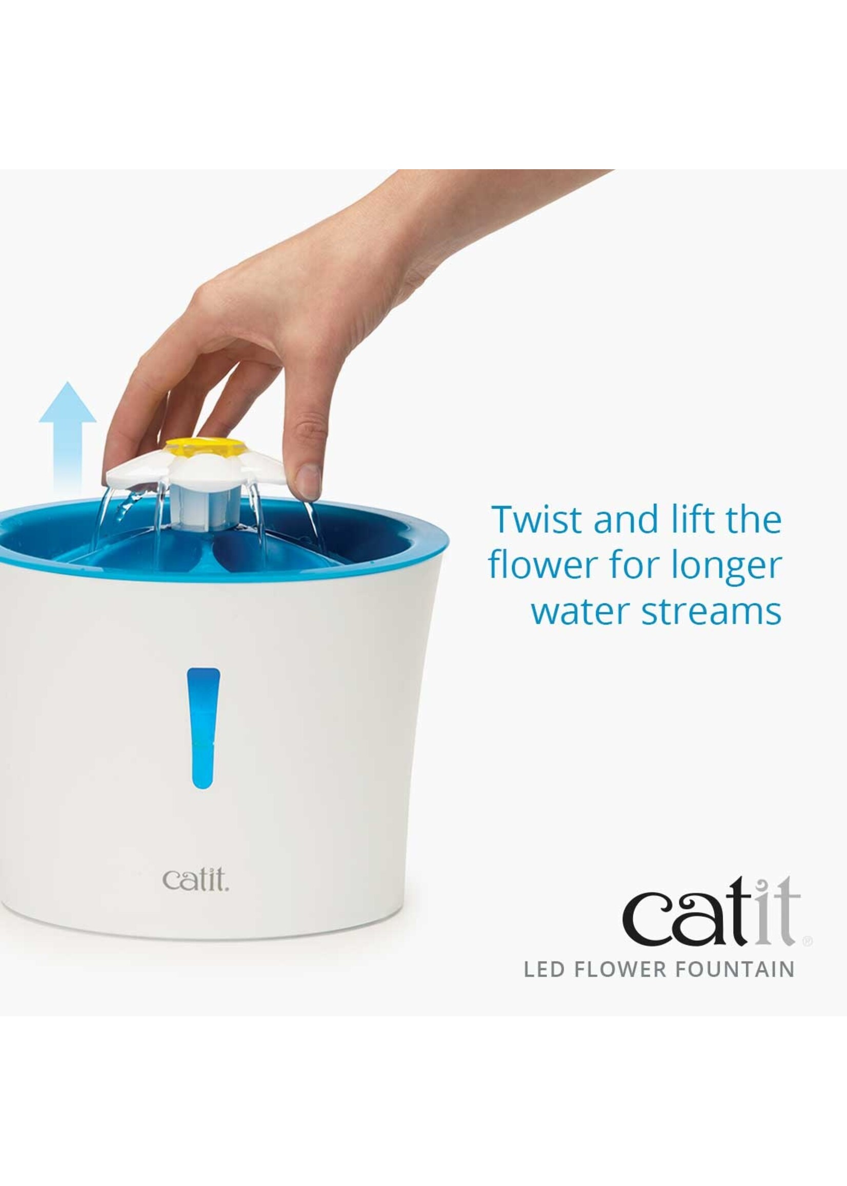 Catit Catit Flower Fountain LED