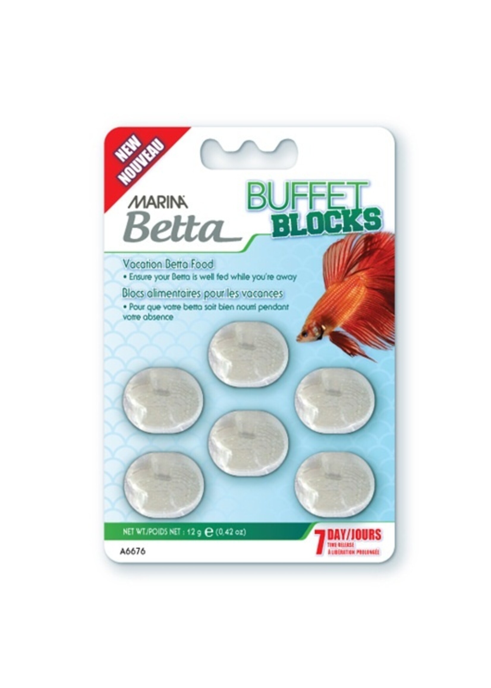 Marina Marina Betta Buffet Blocks 0.42oz