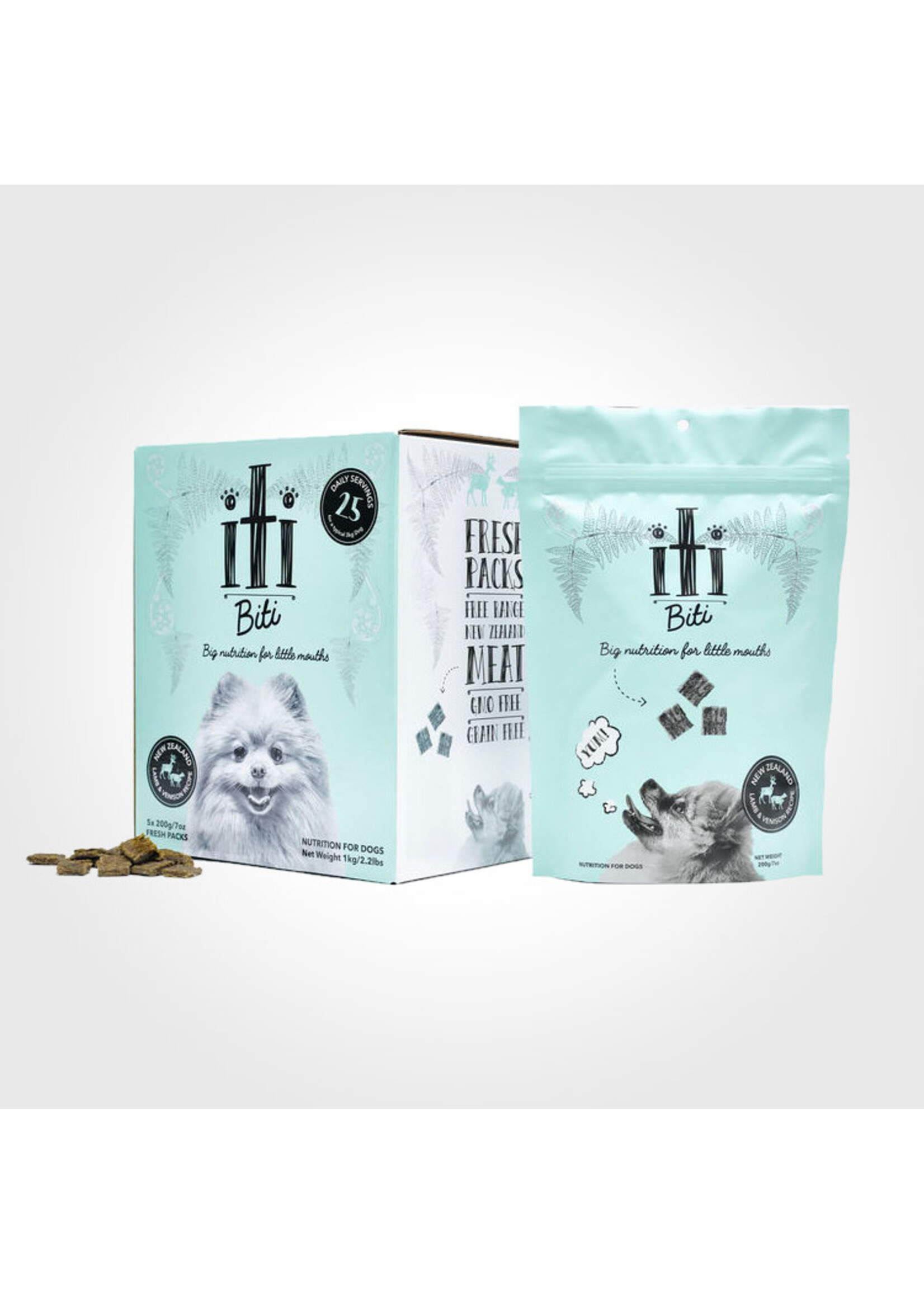 iti Pet Company iti Biti Air Dried Dog Food Lamb & Venison  200g single