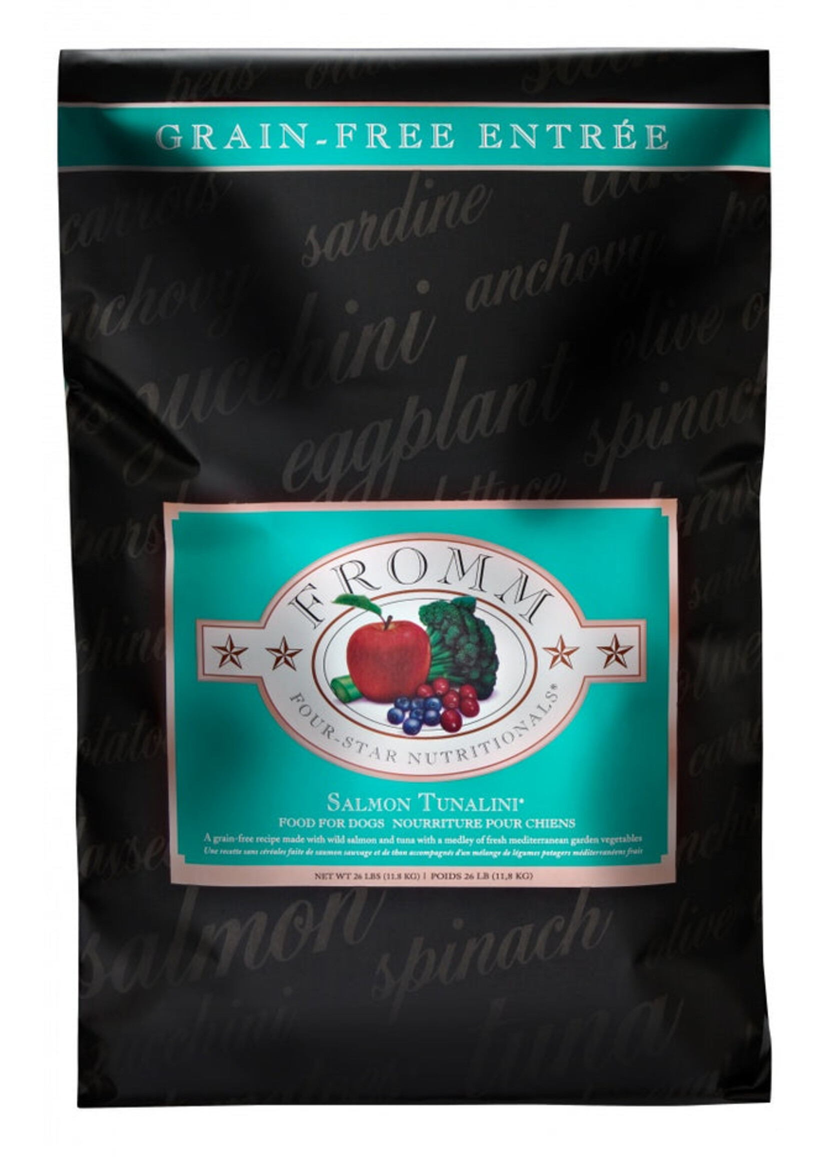 Fromm Family Pet Food Fromm Dog Four-Star GF Salmon Tunalini