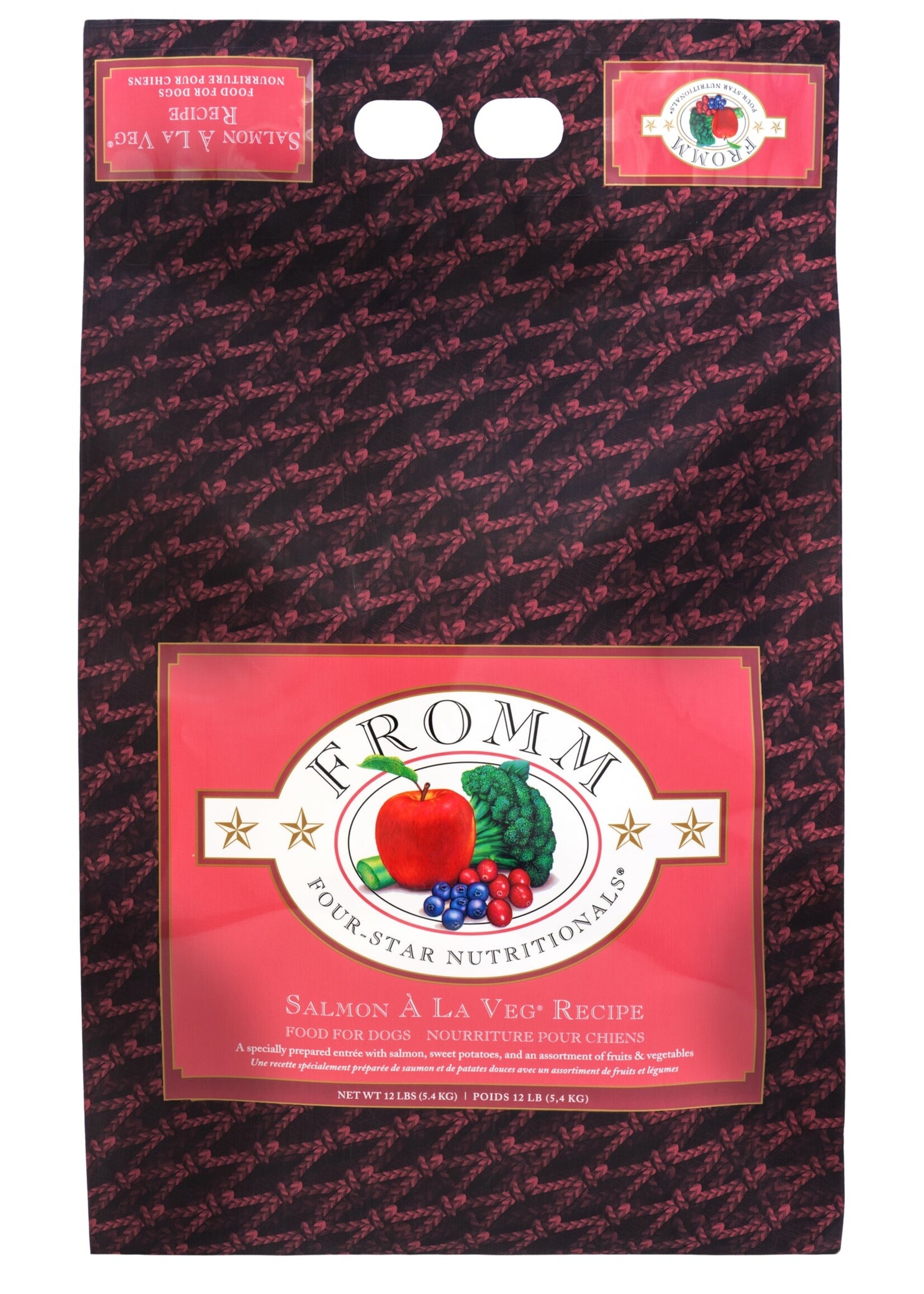 Fromm Family Pet Food Fromm Dog Four-Star Salmon a la Veg
