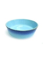 Pioneer Pet Pioneer Ceramic Bowl Medium Blue