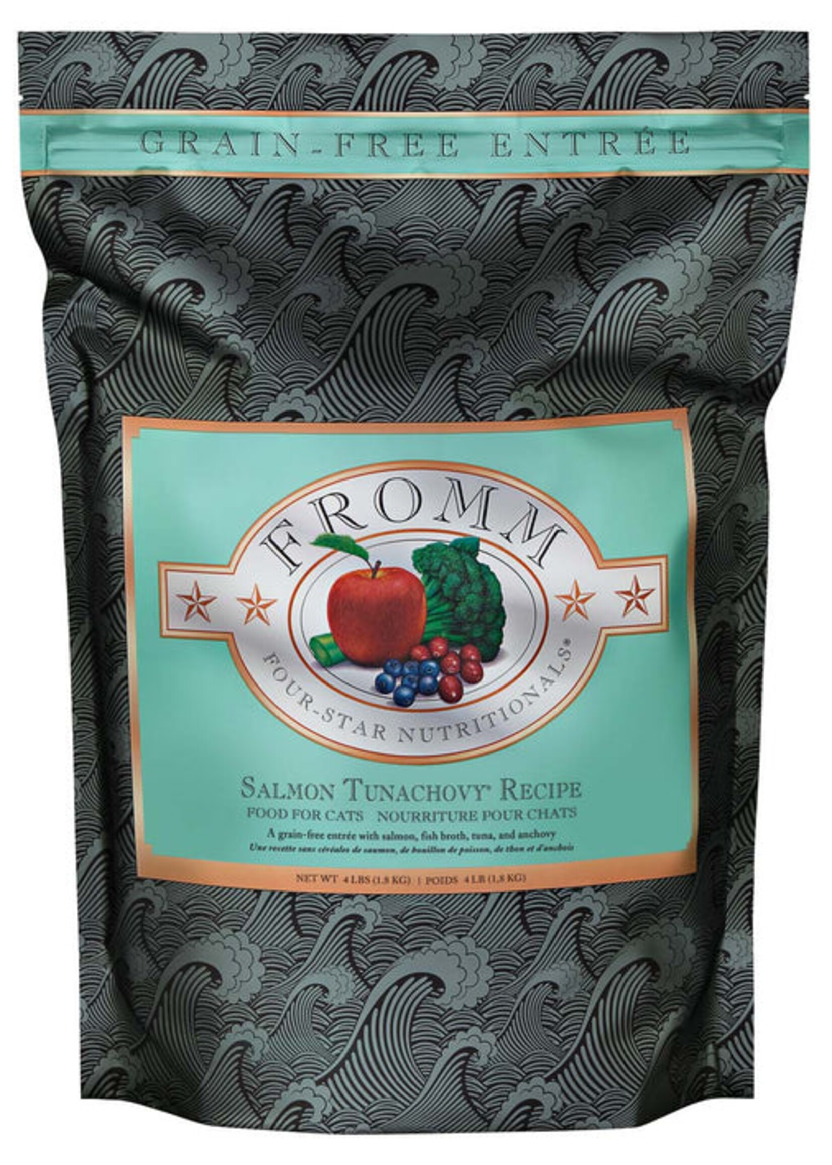 Fromm Family Pet Food Fromm Cat Four-Star GF Salmon Tunachovy