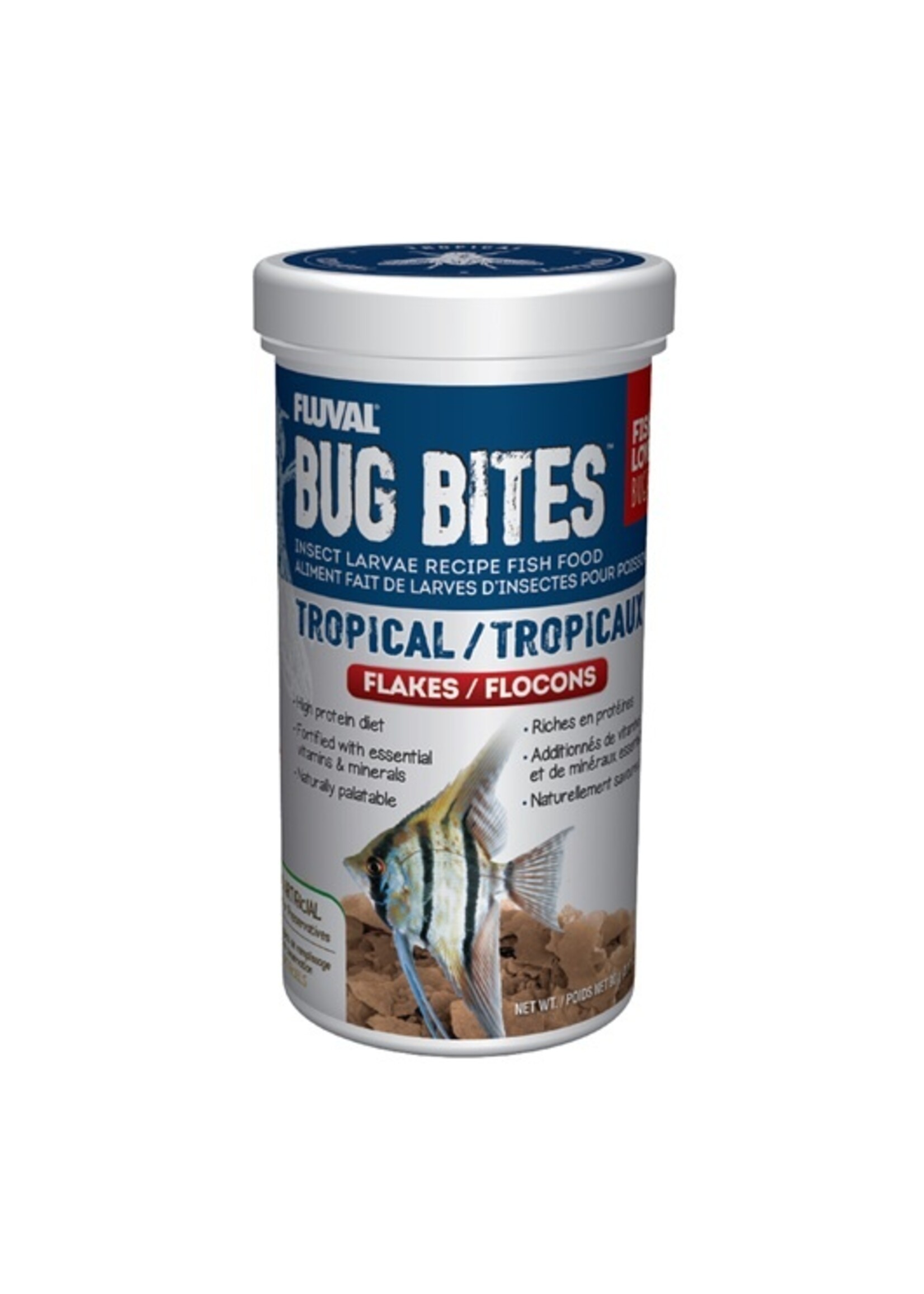 Fluval Fluval Bug Bites Tropical Flakes