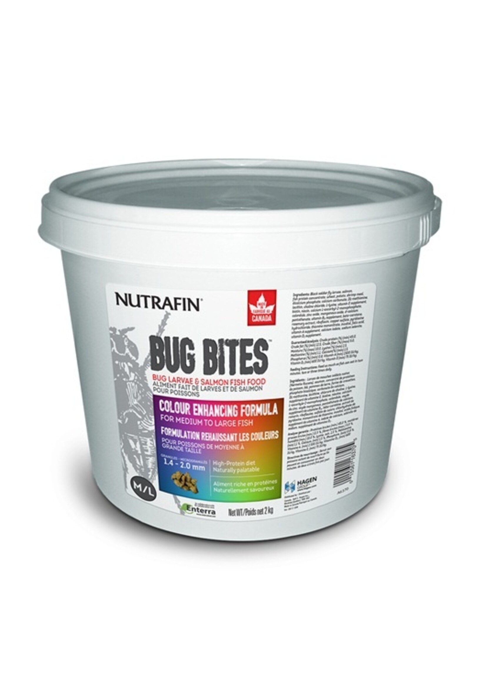 Fluval Fluval Bug Bites Colour Enhancing Medium to Large 1.4-2.0mm granules