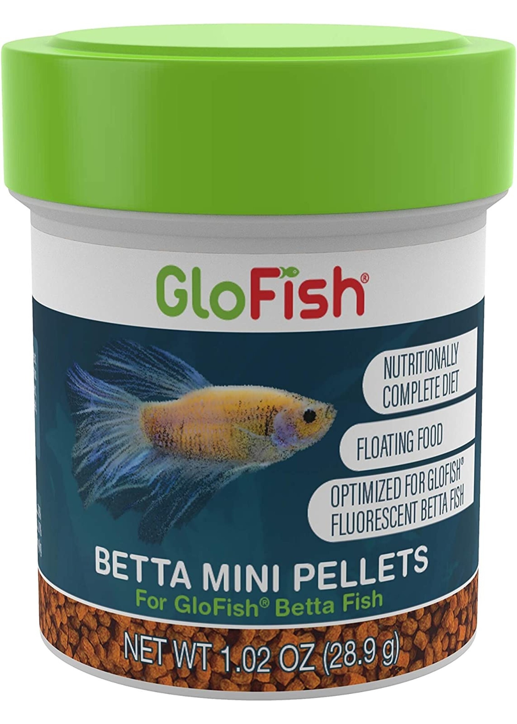 Tetra GloFish Betta Mini Pellets 1.02oz - The Lloydminster Pet Pad