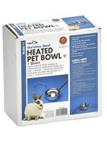 API API Stainless Steel Heated Pet Bowl