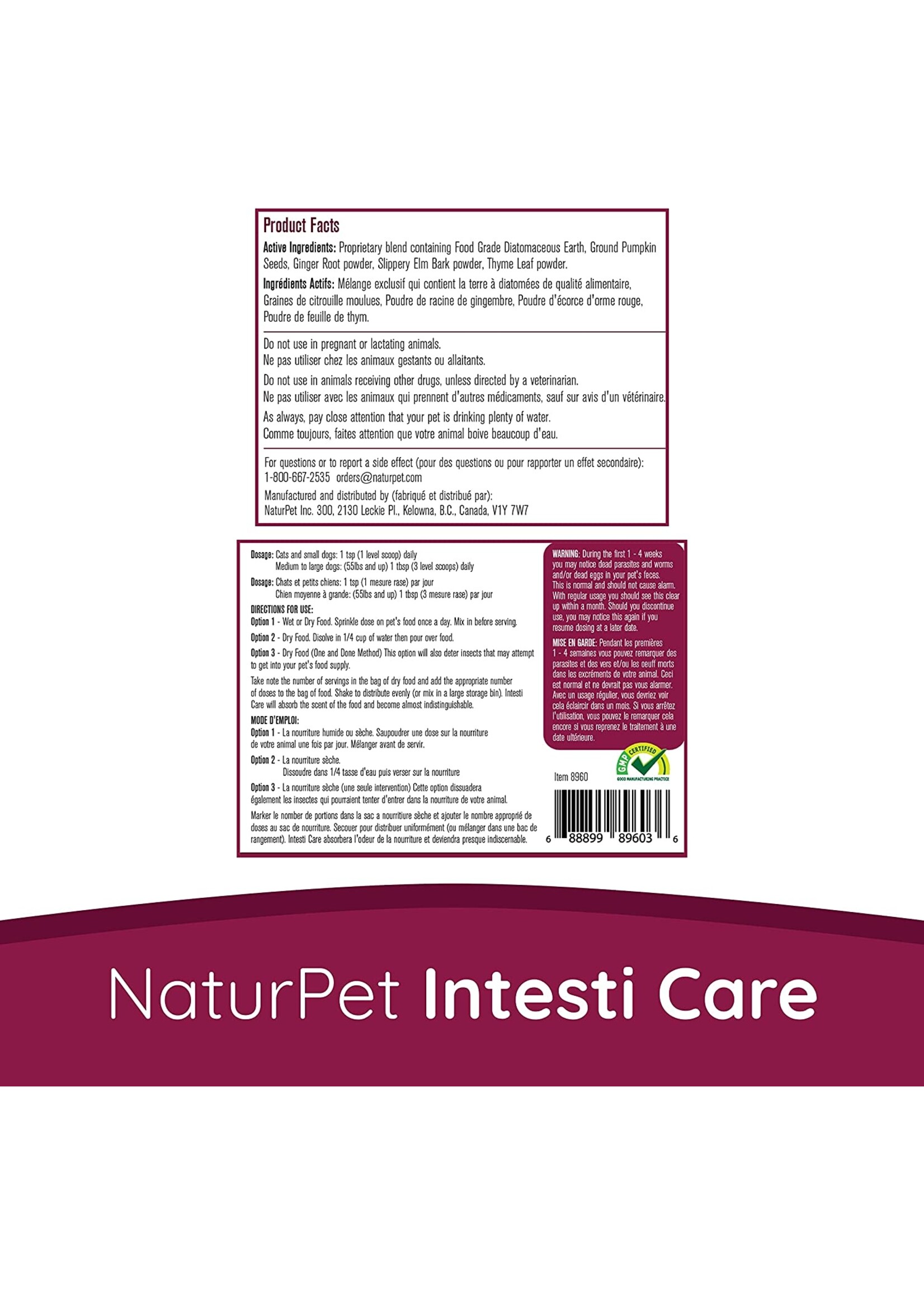 NaturPet NaturPet Intesti Care Powder 25oz
