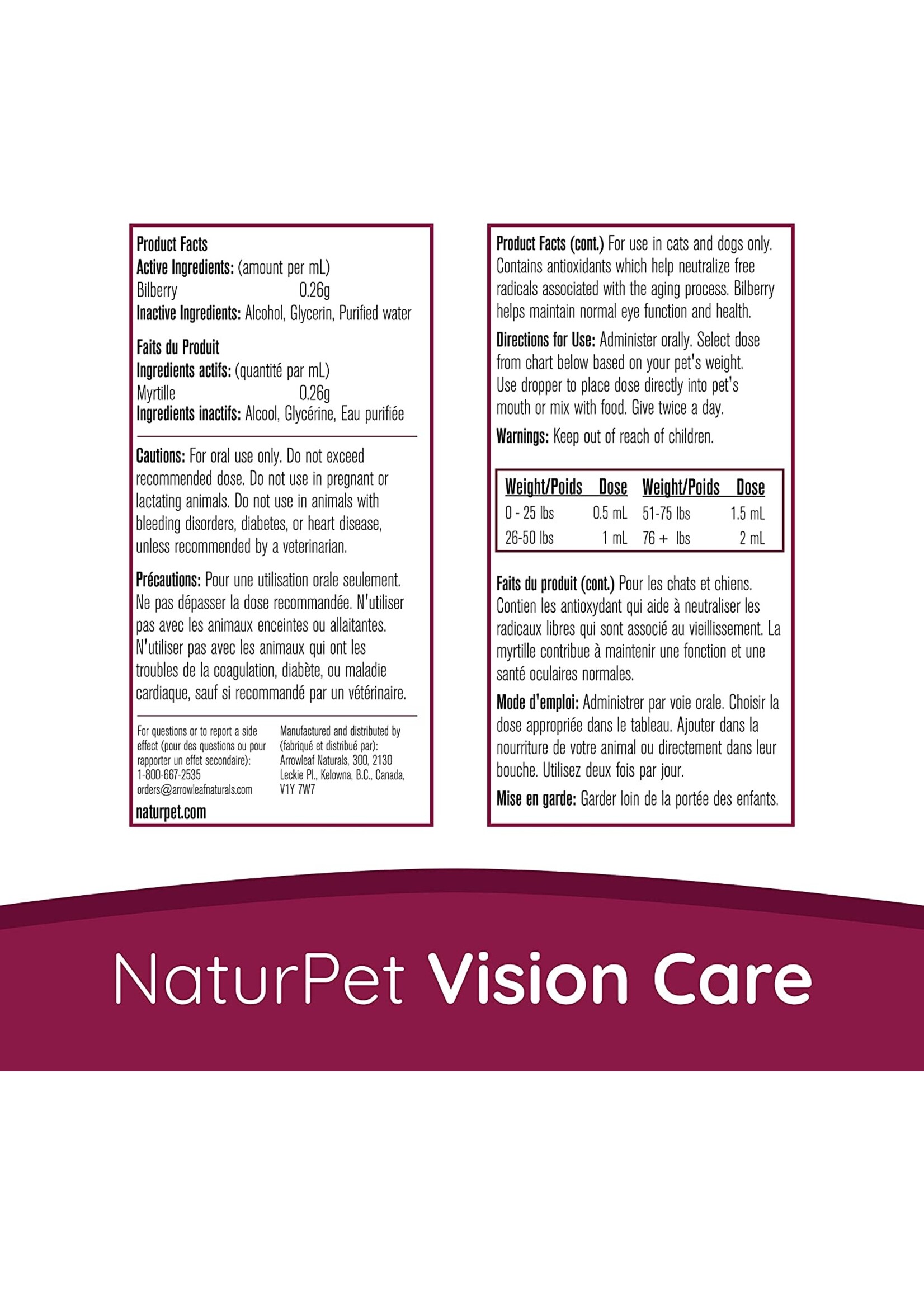 NaturPet NaturPet Vision Care 100ml