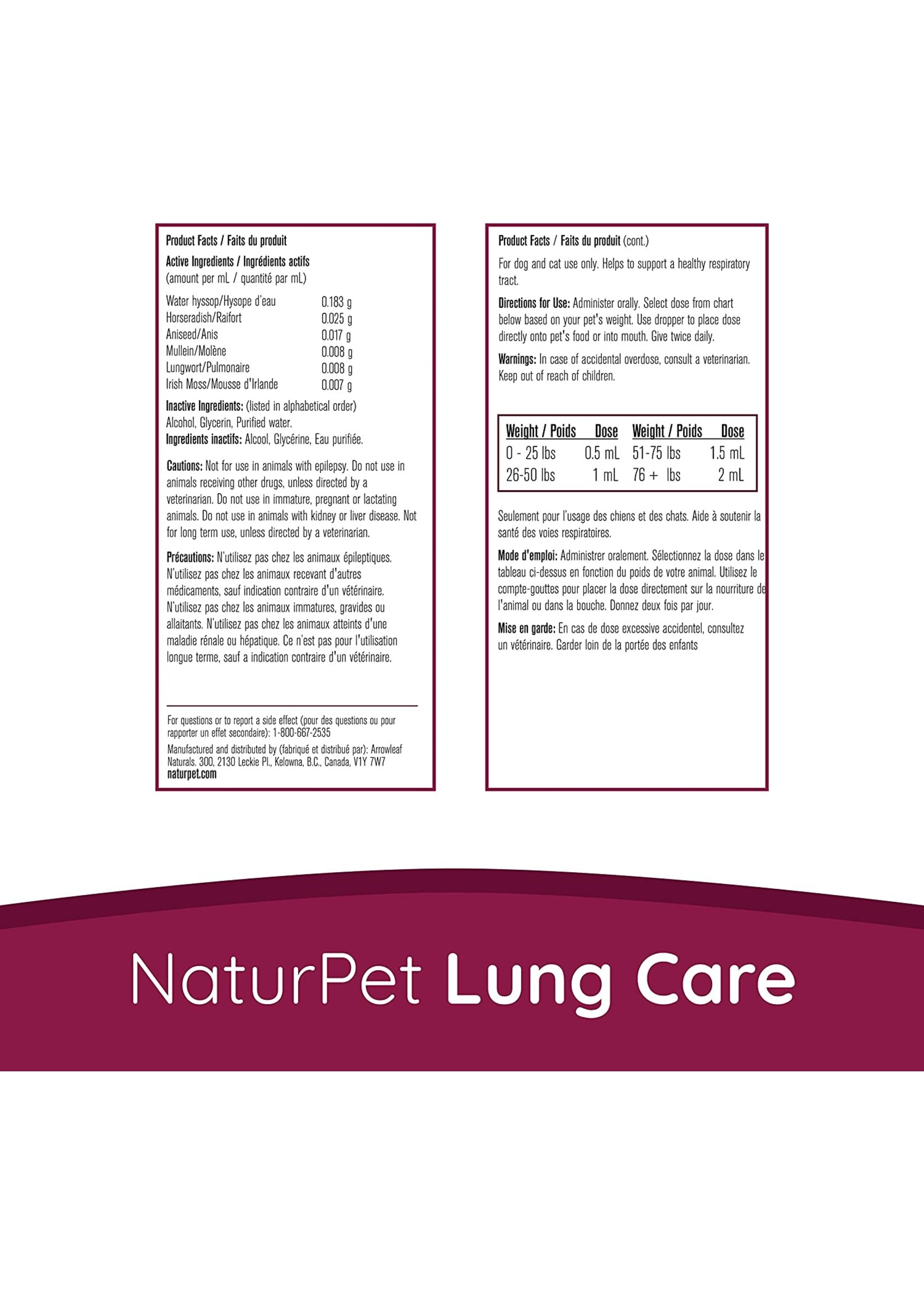 NaturPet NaturPet Lung Care 100ml
